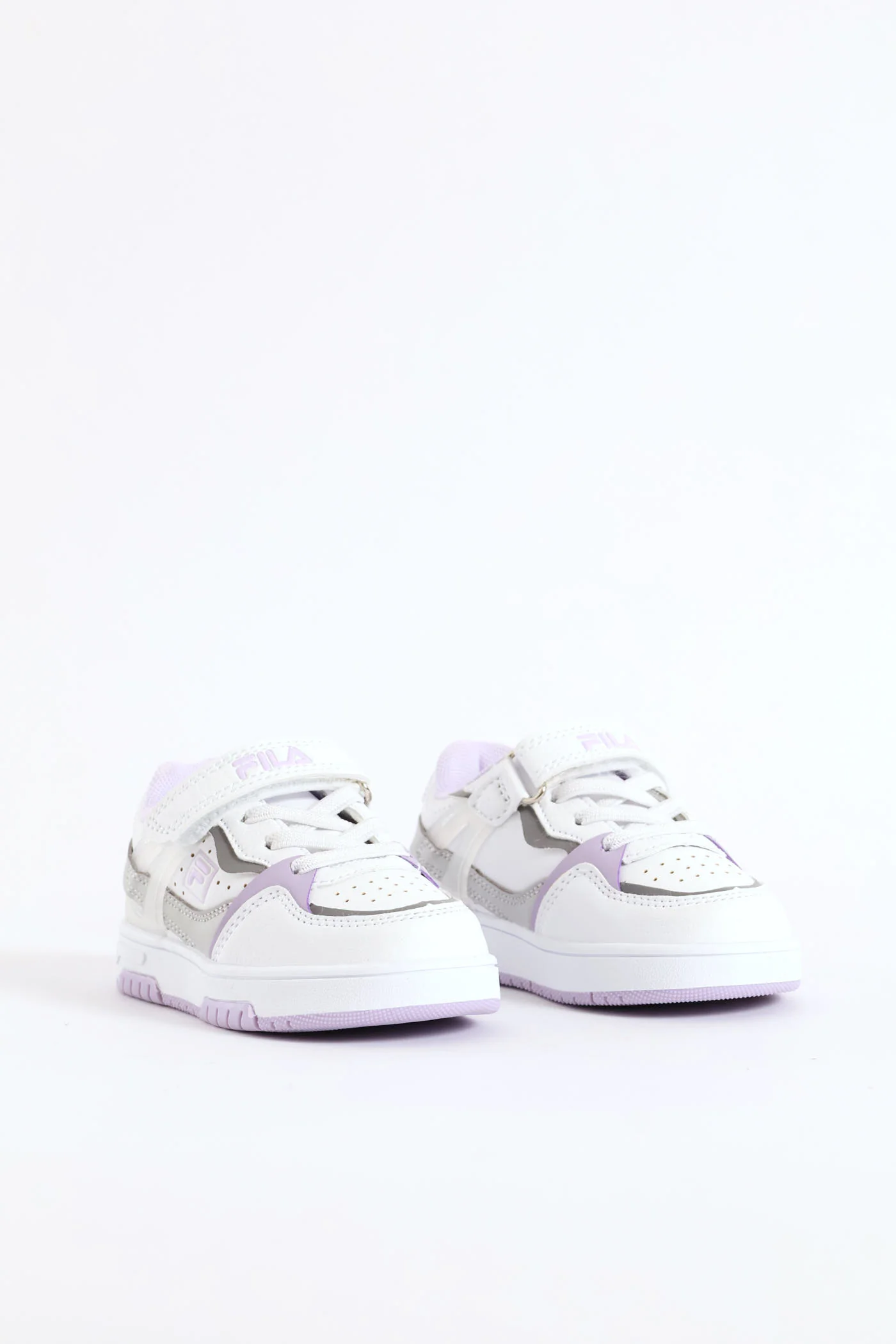 Pre-Girls Lilo Sneaker - White/Lilac - Image 3