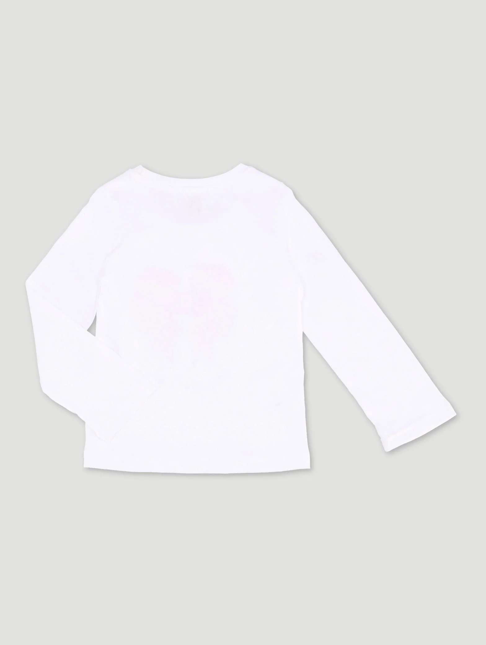 Pre-Girls Long Sleeve Tee - White - Image 2