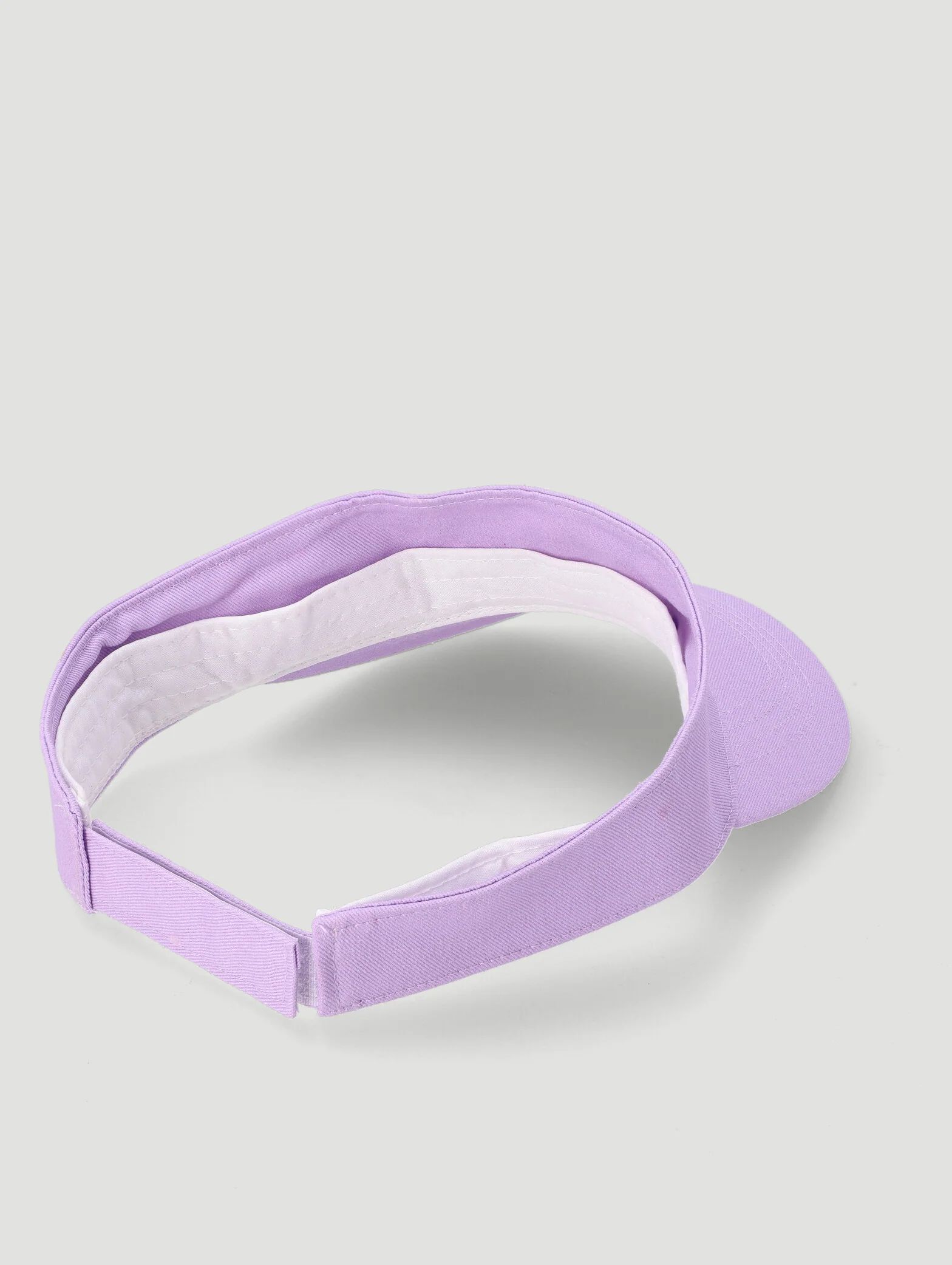 Pre-Girls Love Embroidered Visor - Lilac - Image 2