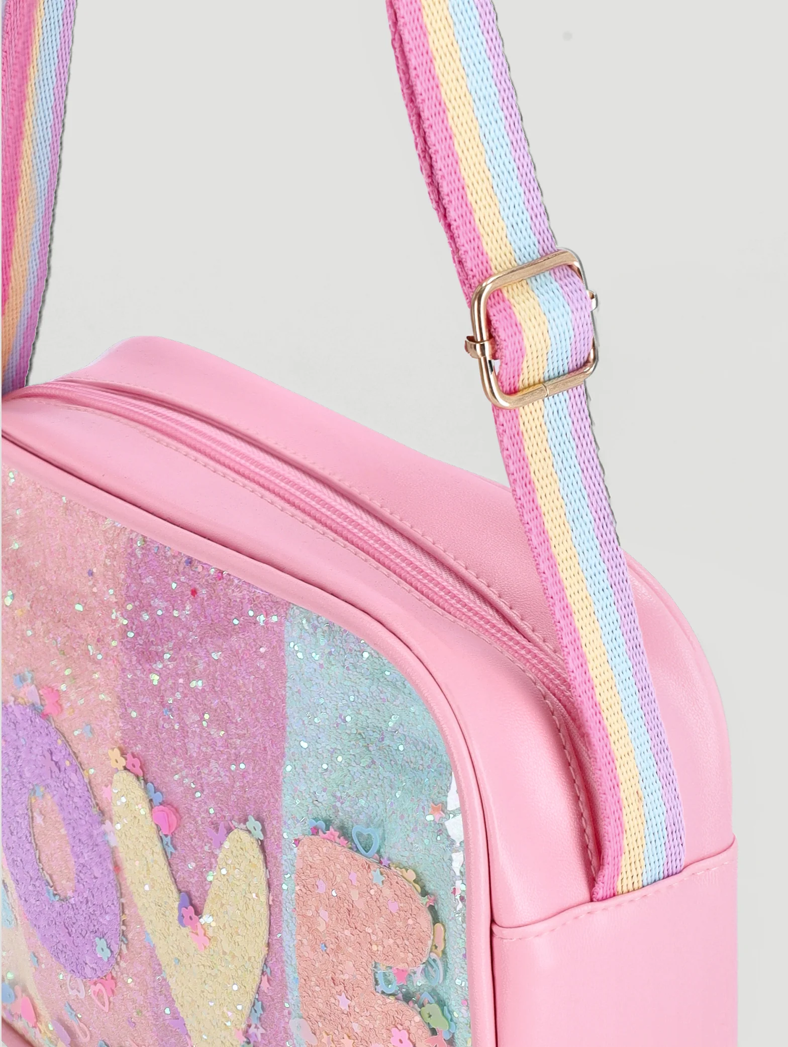Pre-Girls Love Sling Bag - Multi - Image 3
