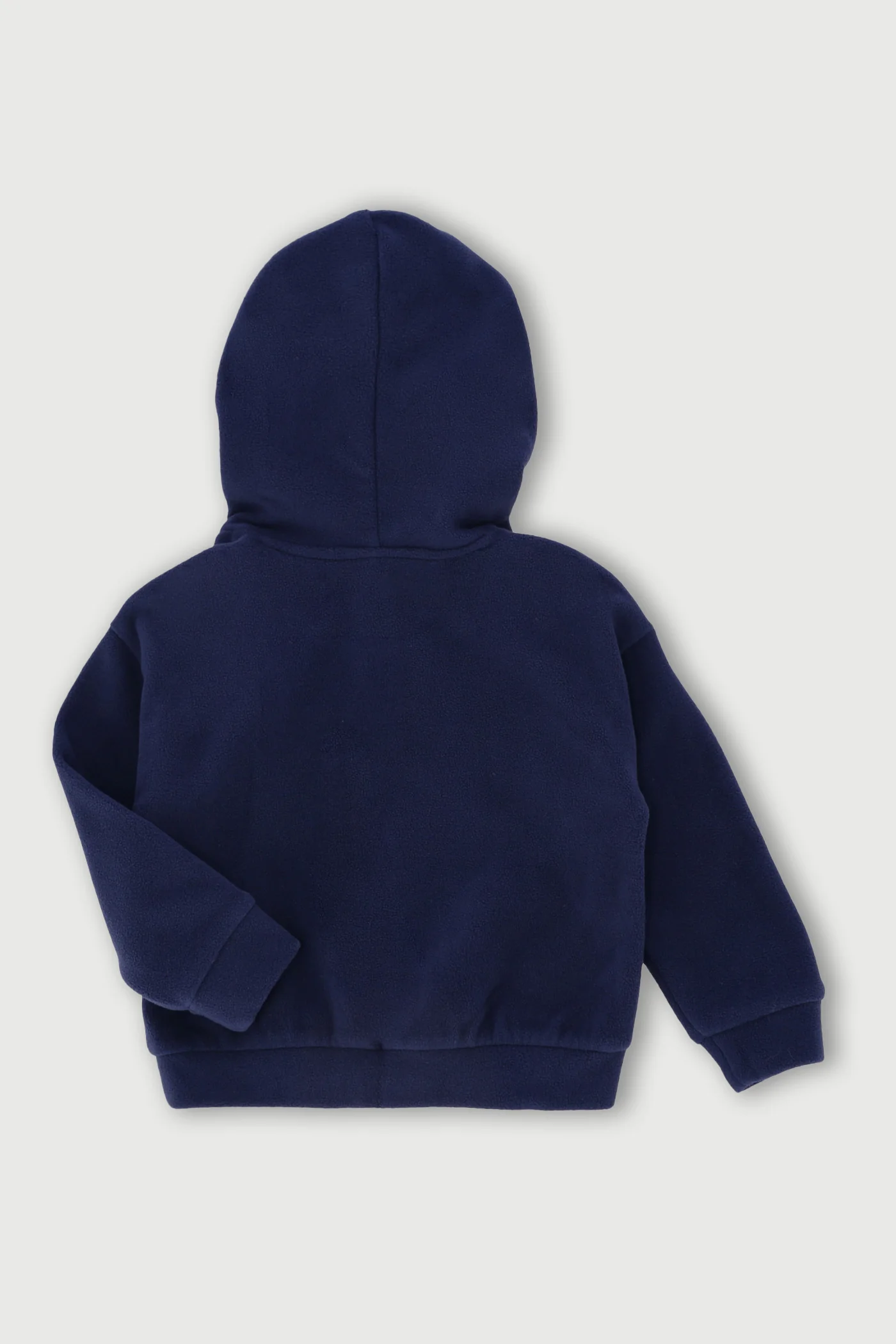 Pre-Girls Micro Fleece Tracktop - Navy - Image 2