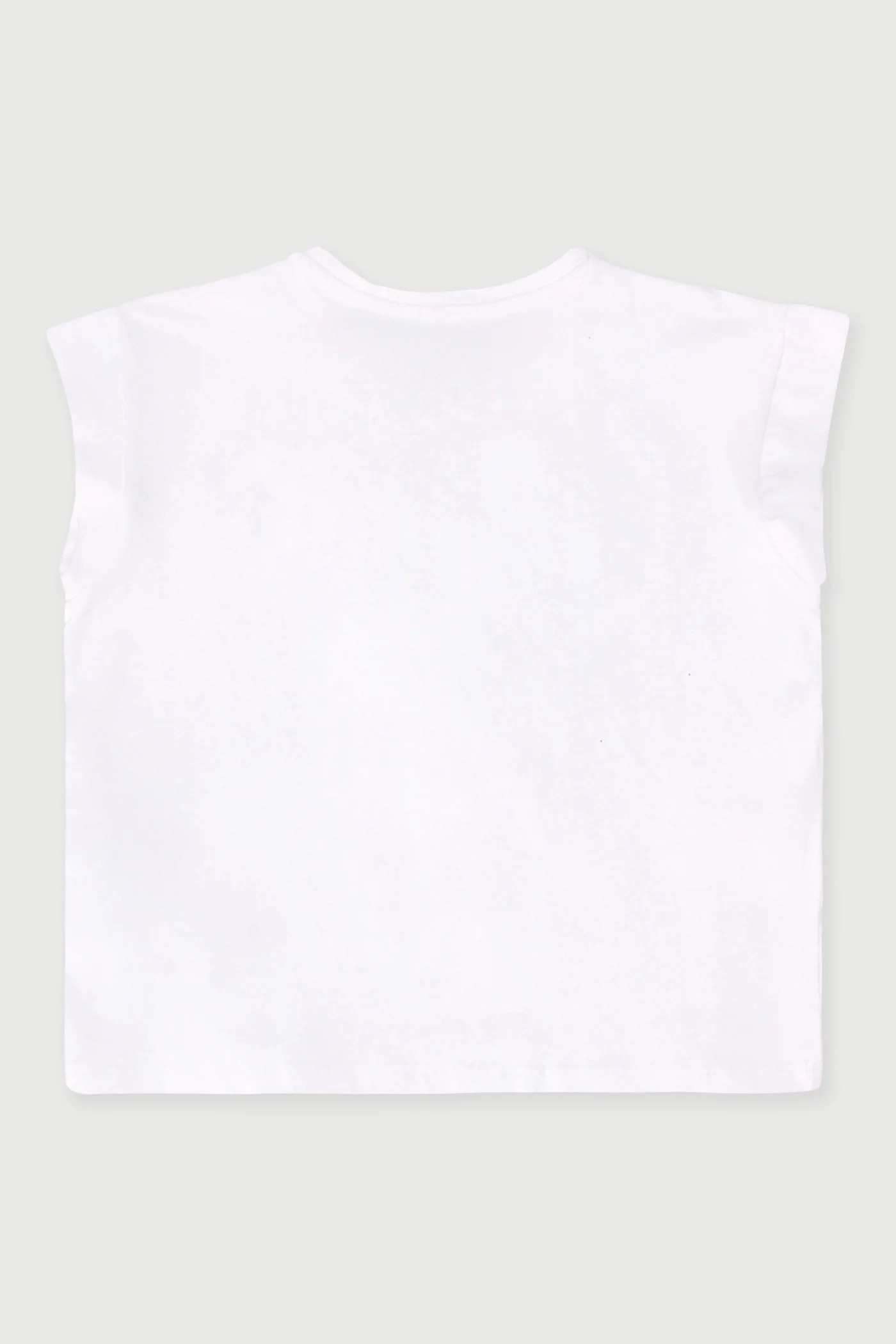 Pre-Girls Midi T-Shirt - White - Image 2