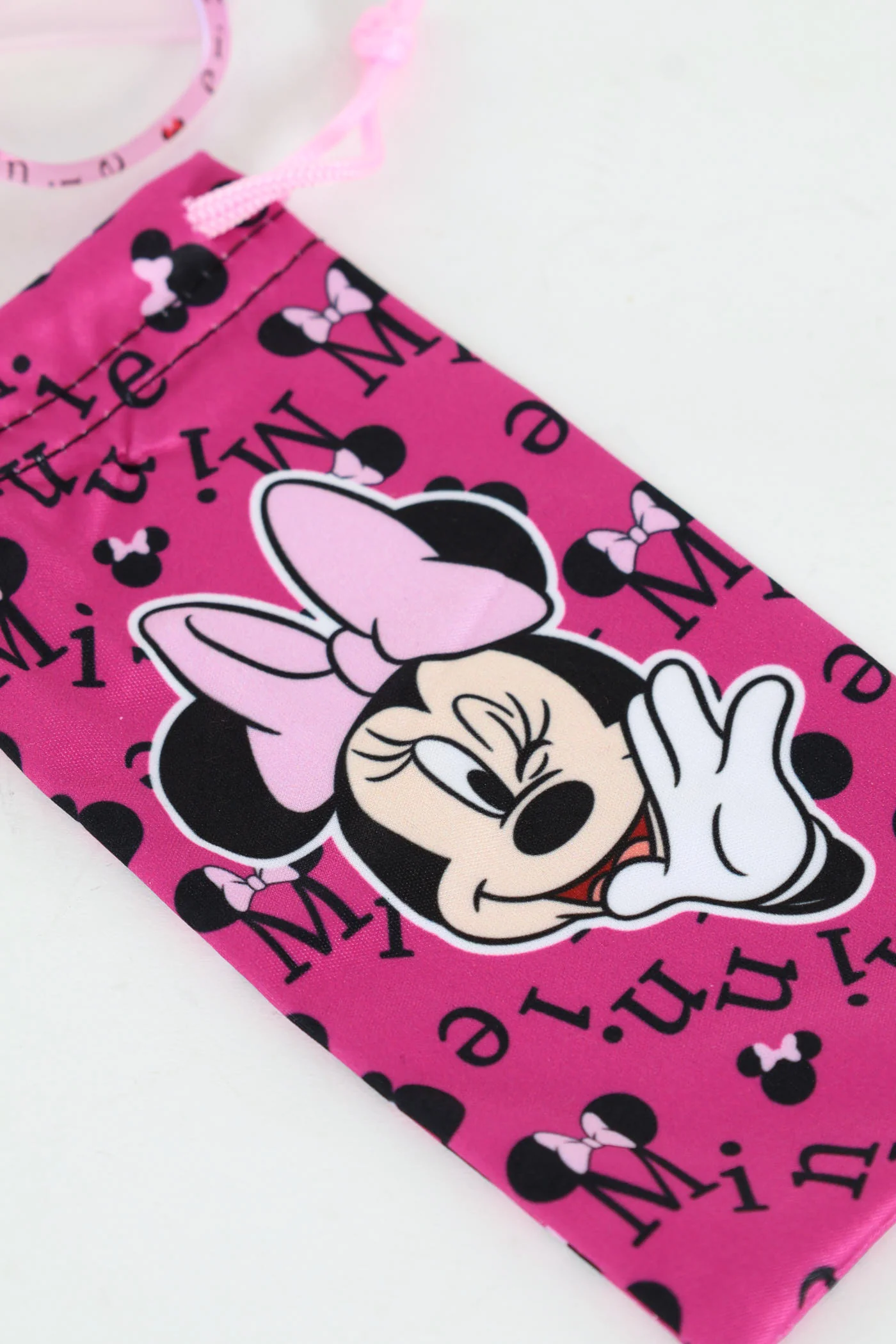 Pre-Girls Minnie Blue Light Glasses & Pouch - Pink - Image 2