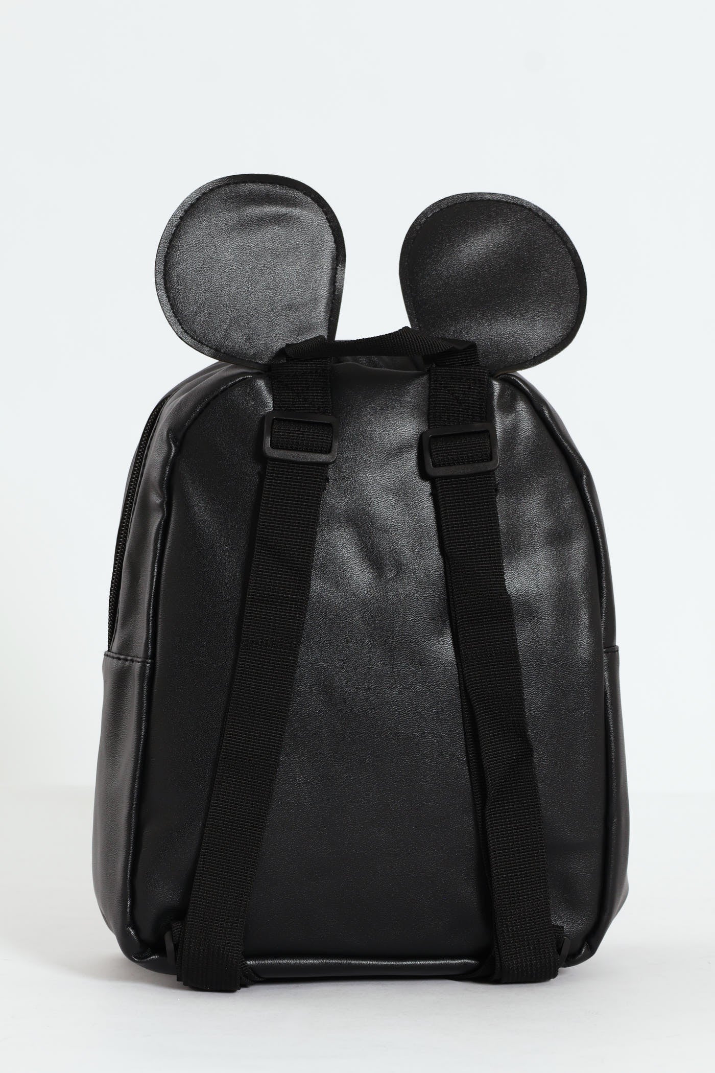 Pre-Girls Minnie Mouse Small PU Backpack - Black - Image 2