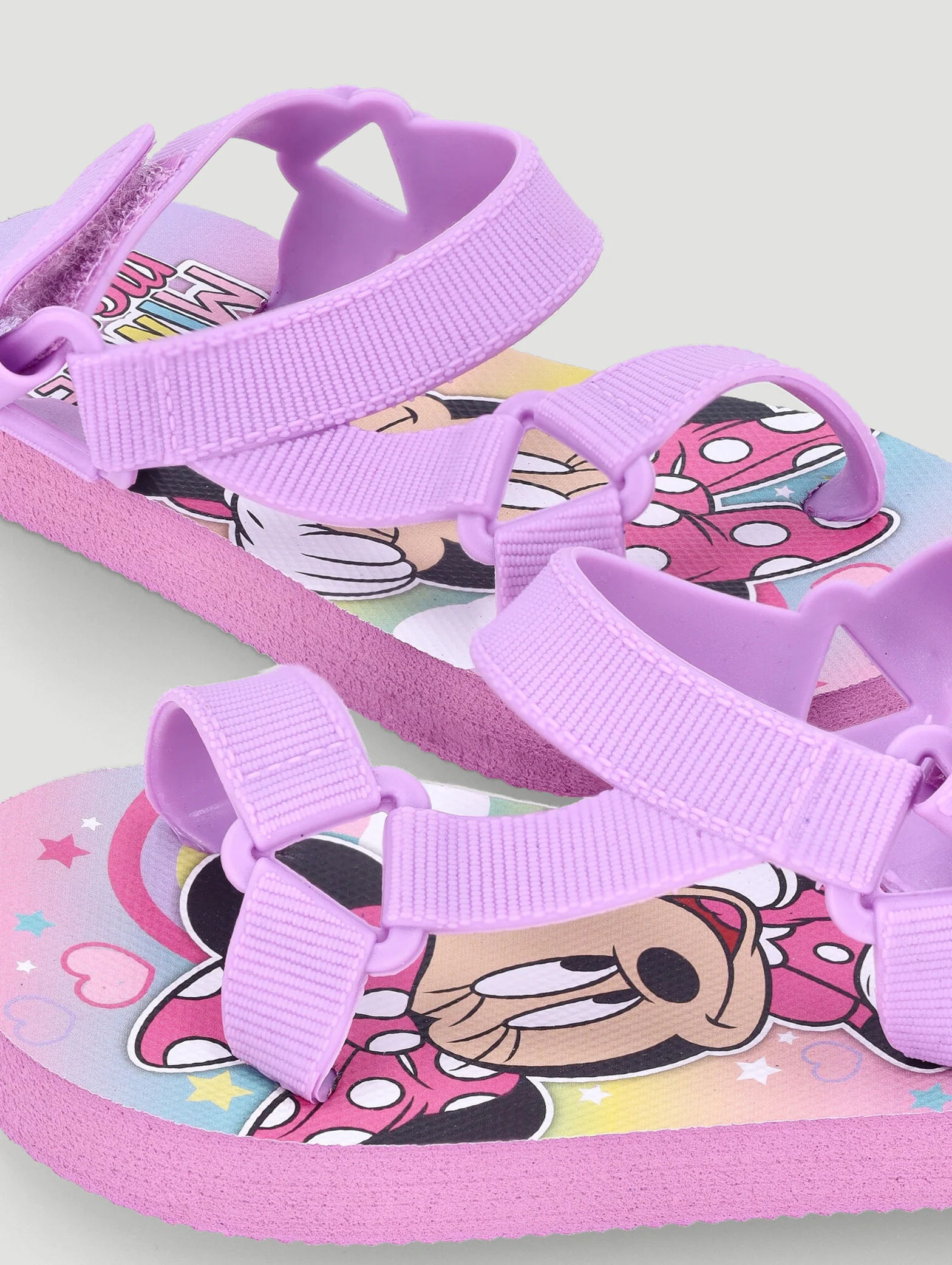 Pre-Girls Minnie Sports Sandal - Lilac - Image 2