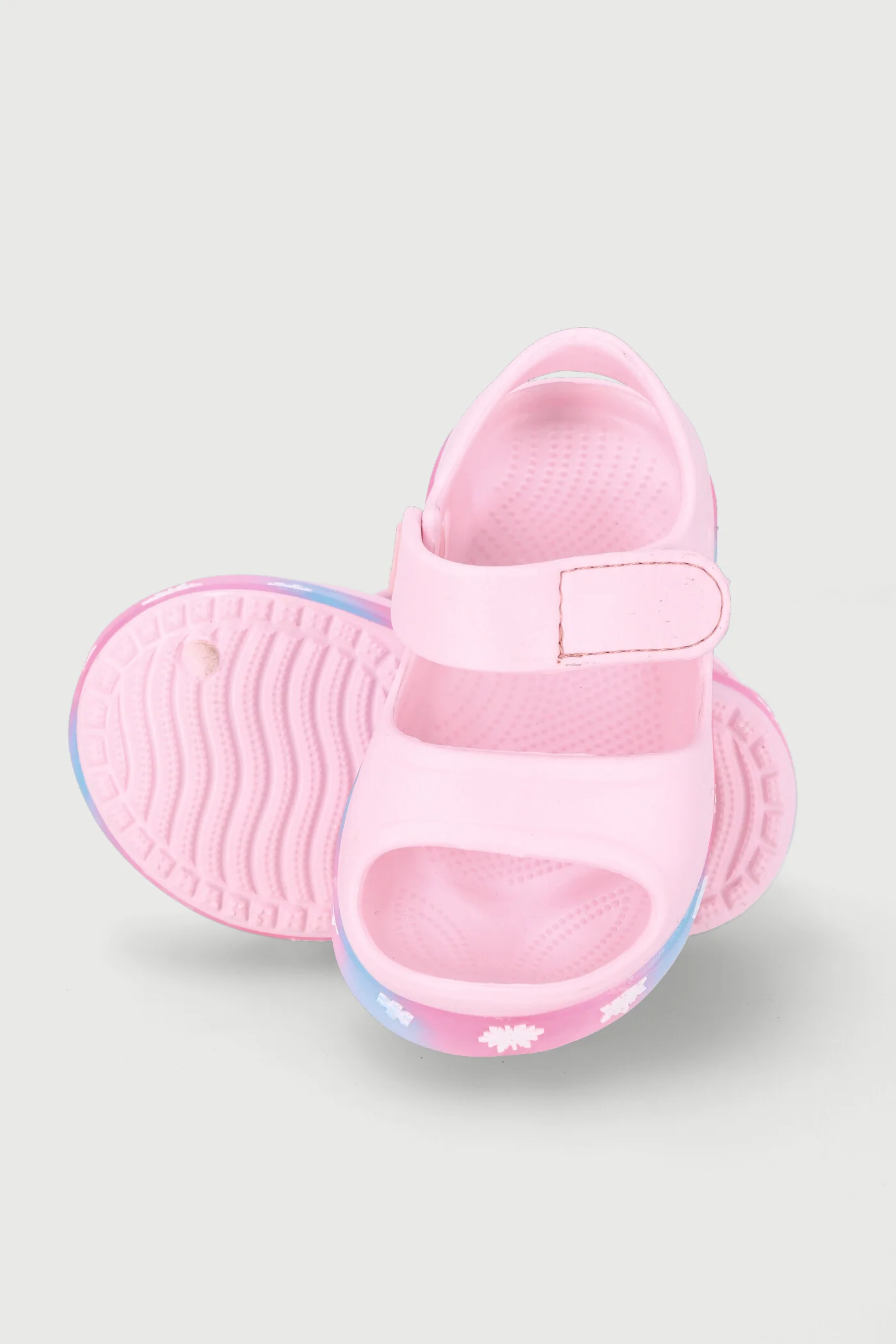 Pre-Girls Moulded Health Sandal - Light Pink - Image 3
