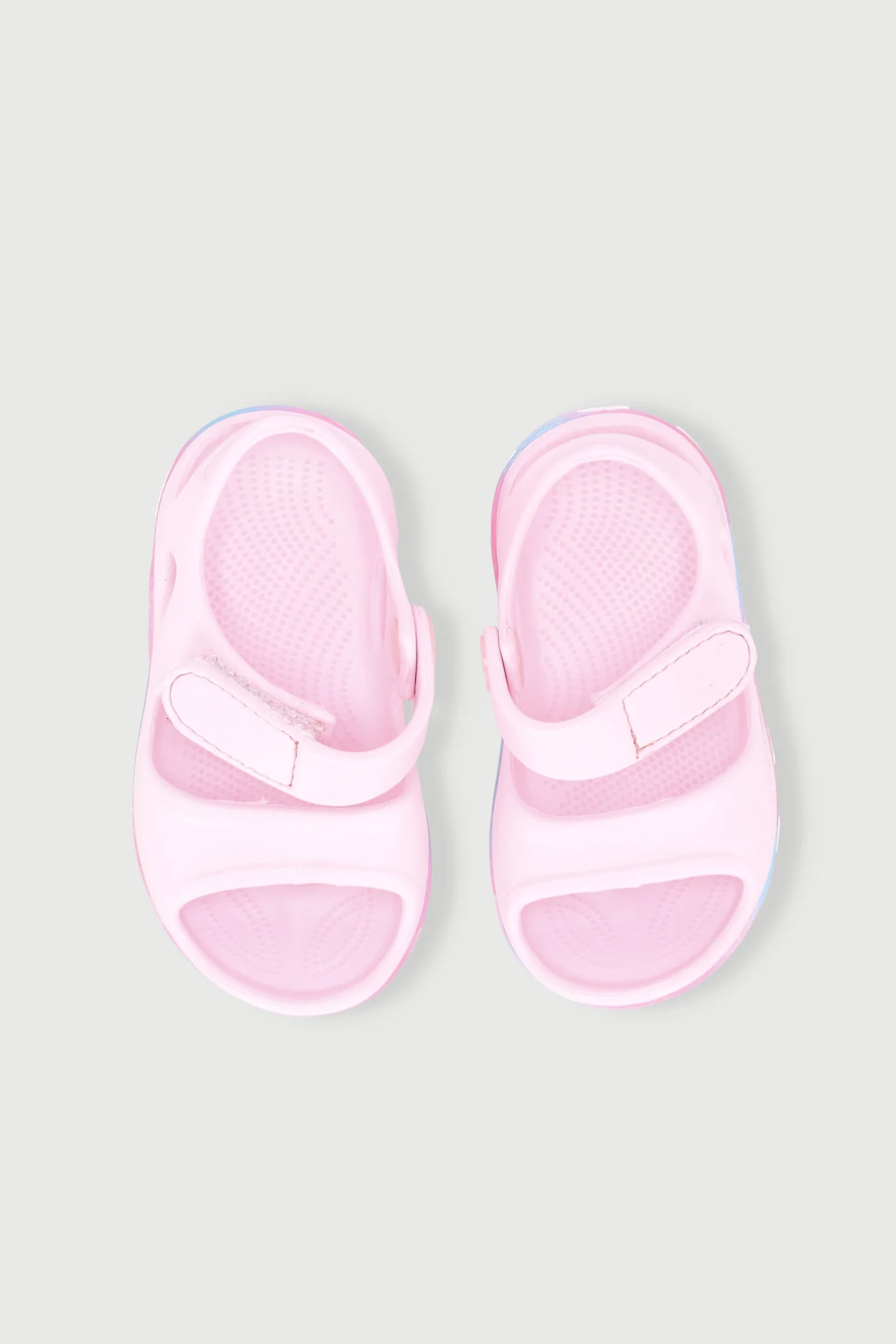 Pre-Girls Moulded Health Sandal - Light Pink - Image 5