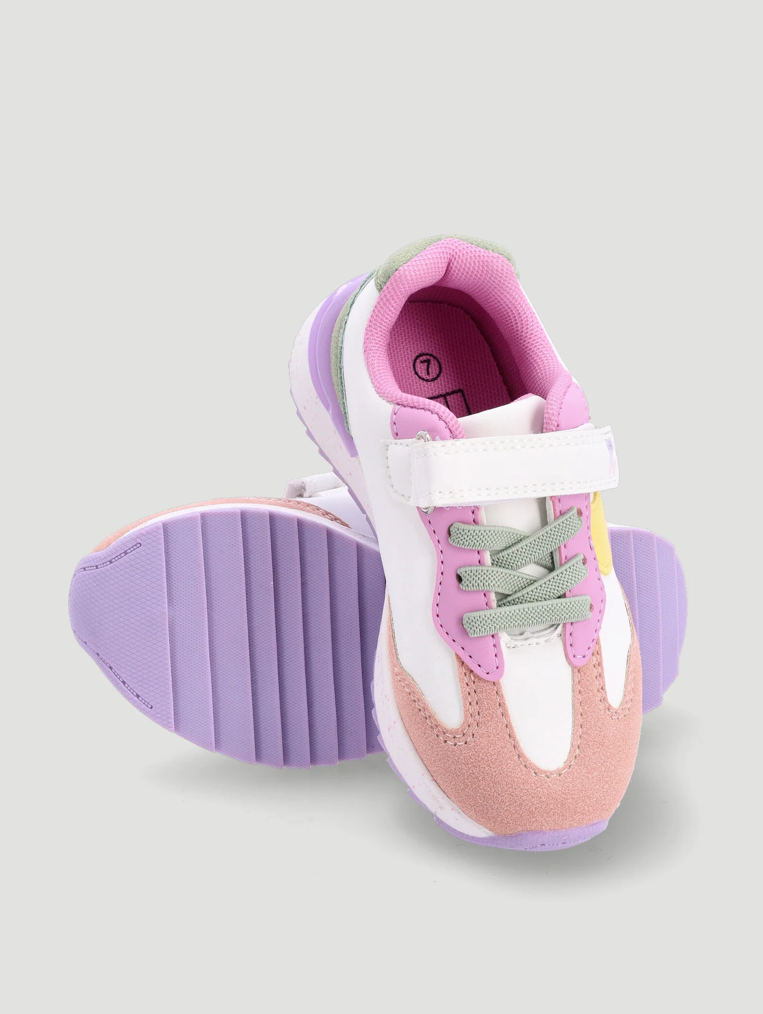 Pre-Girls Multi Retro Sneaker - Image 3