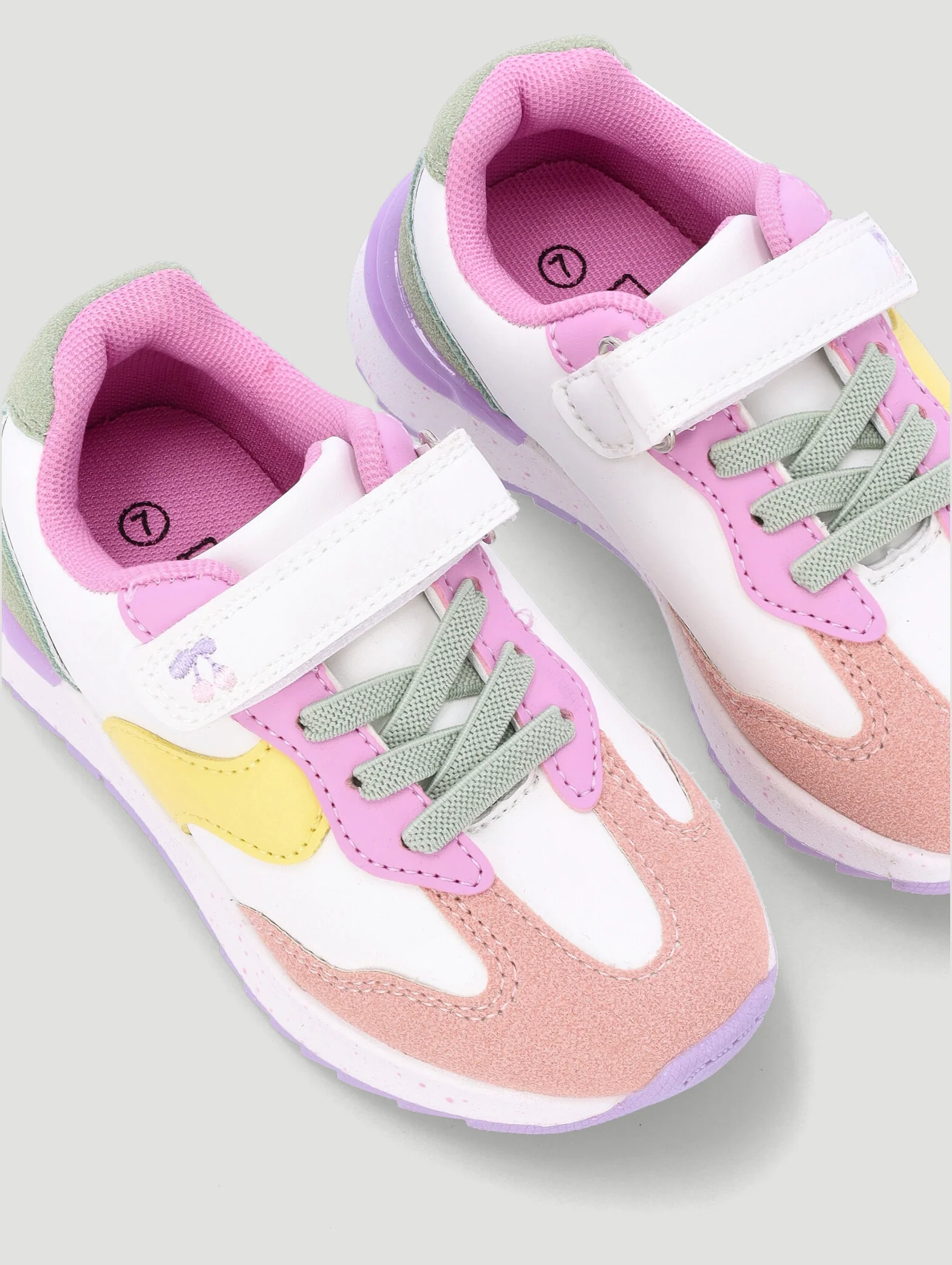 Pre-Girls Multi Retro Sneaker - Image 5