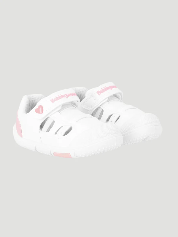 Pre-Girls Multi Strap Sneaker - White - Image 3