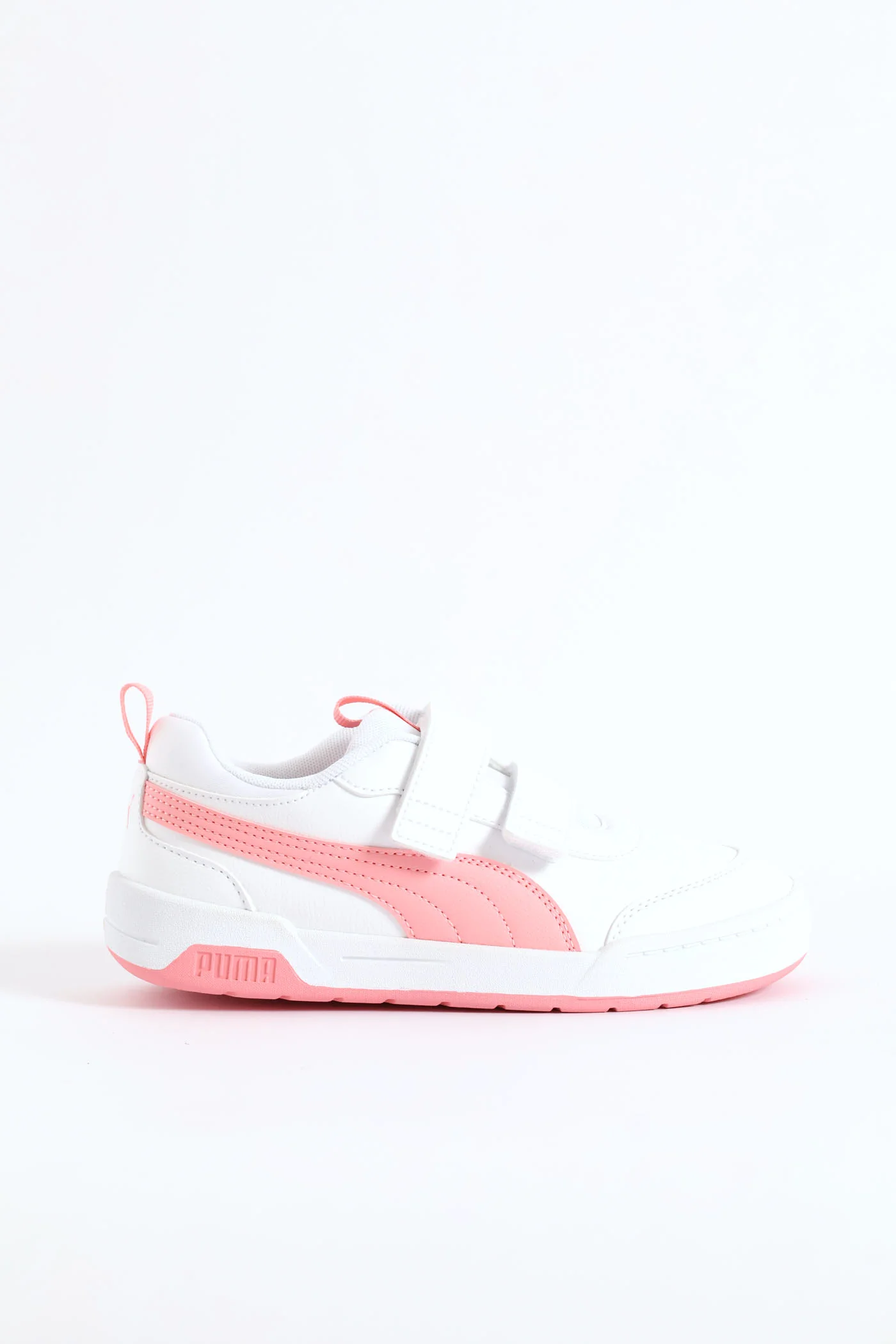 Pre-Girls Multiflex 2 Sl V Ps Sneaker - White/Pink - Image 3