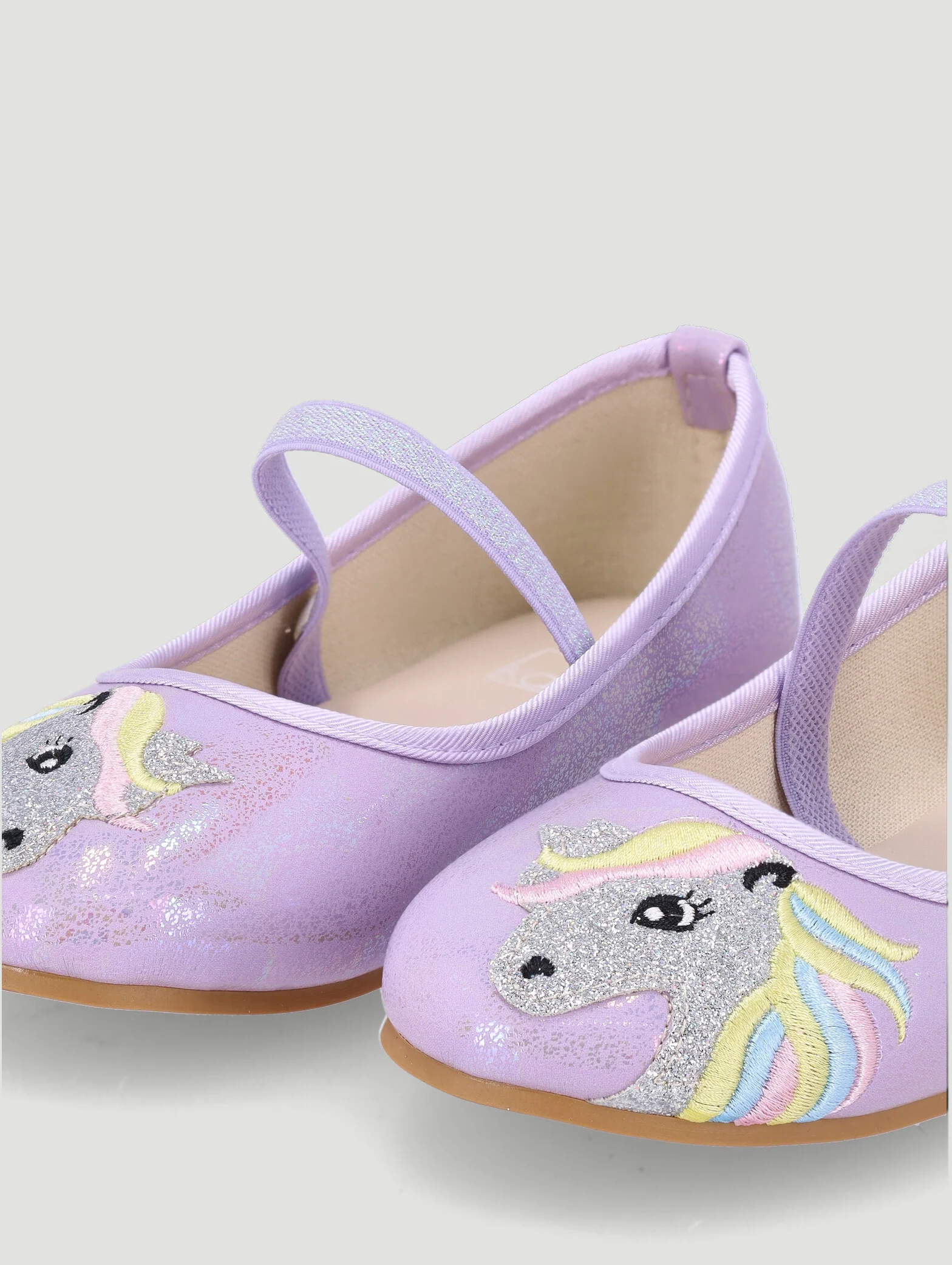 Pre-Girls Novelty Pump - Lilac - Image 2