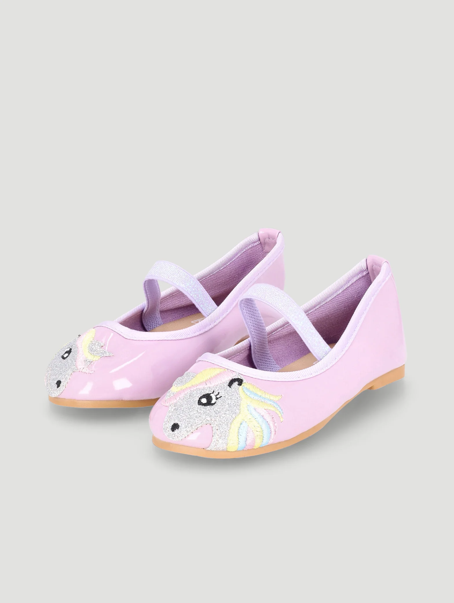 Pre-Girls Novelty Pump - Lilac - Image 3