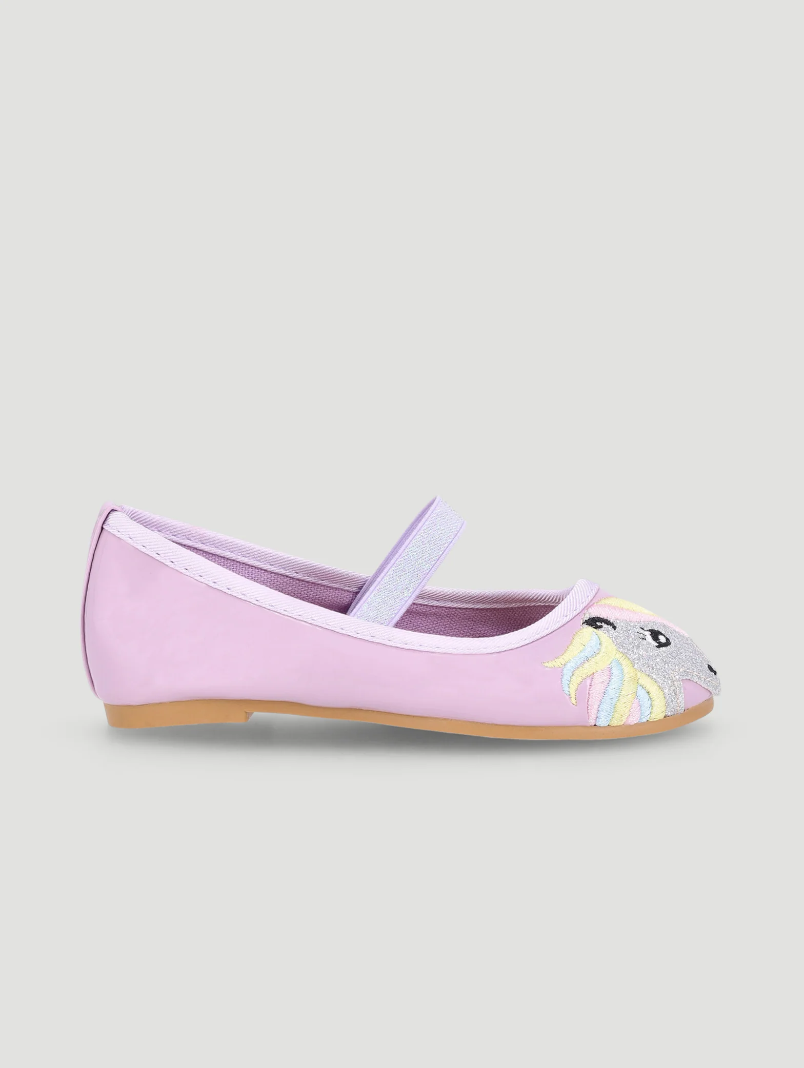 Pre-Girls Novelty Pump - Lilac - Image 4