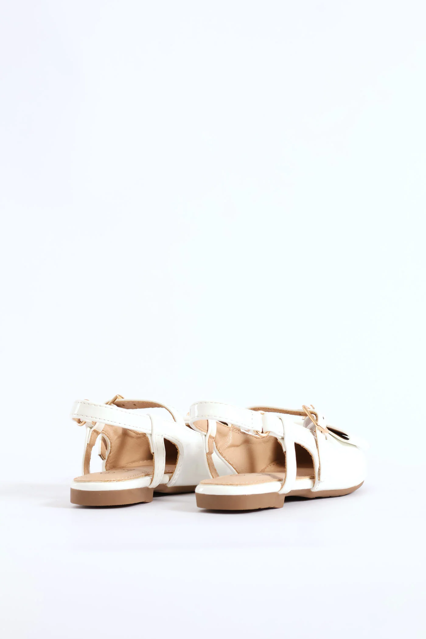 Pre-Girls Occasion Heeled Pump - White - Image 5