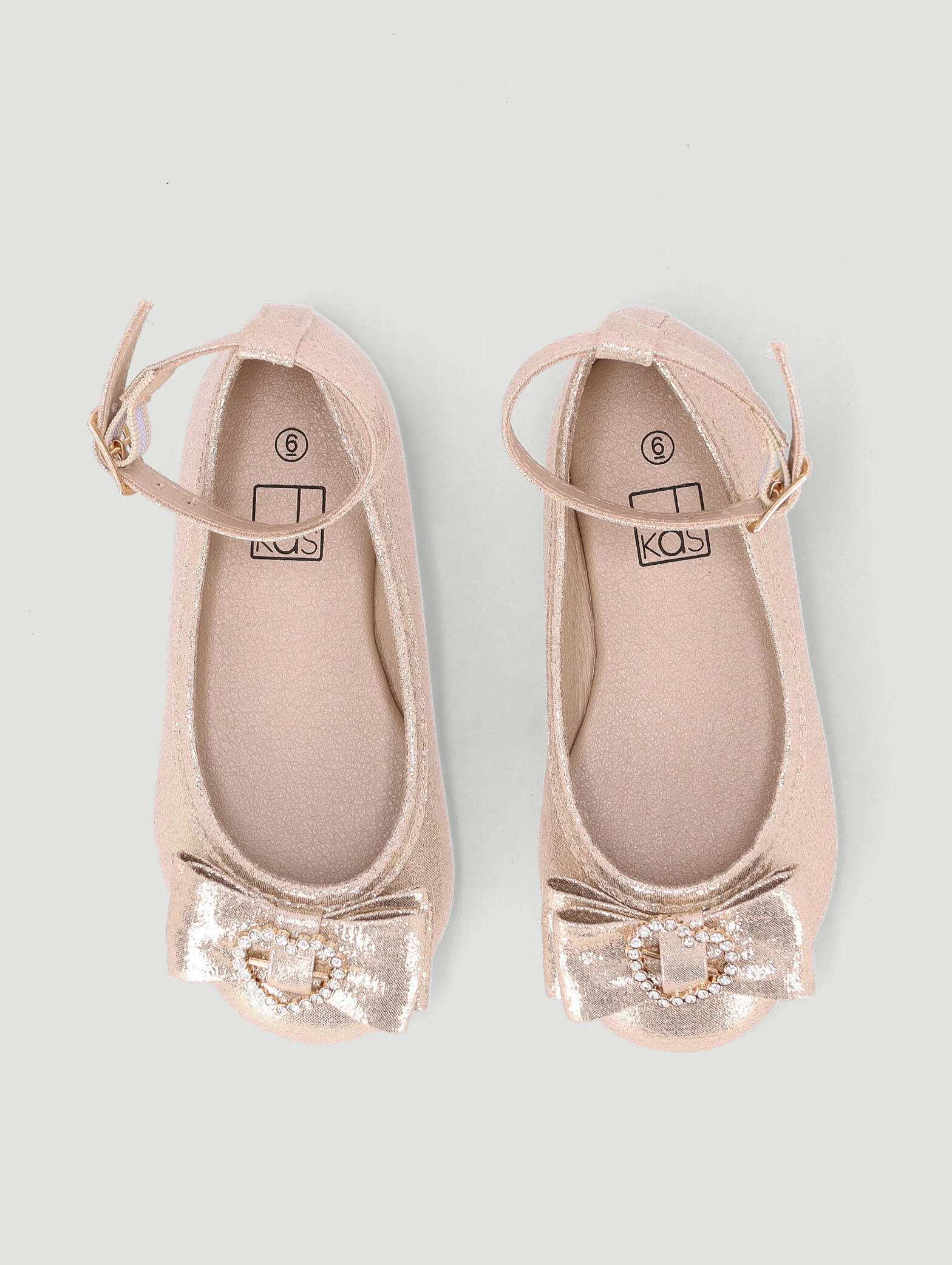 Pre-Girls Occasion Pump - Gold - Image 5