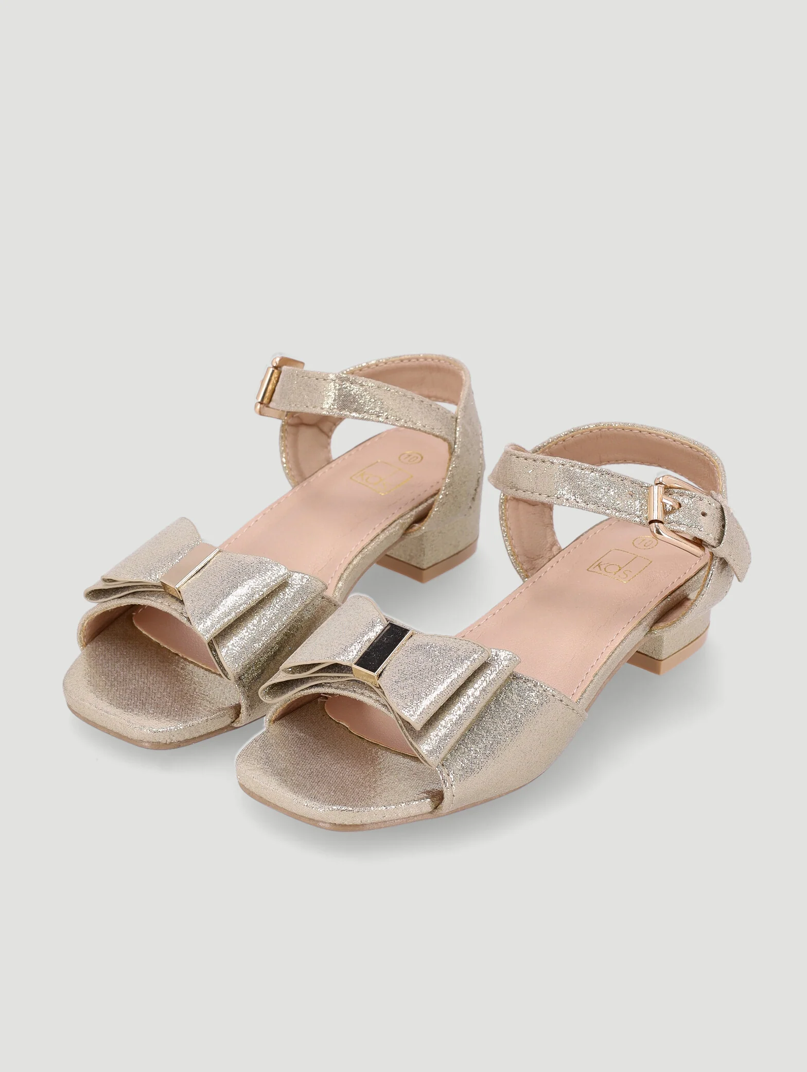 Pre-Girls Occasion Sandal - Gold - Image 3