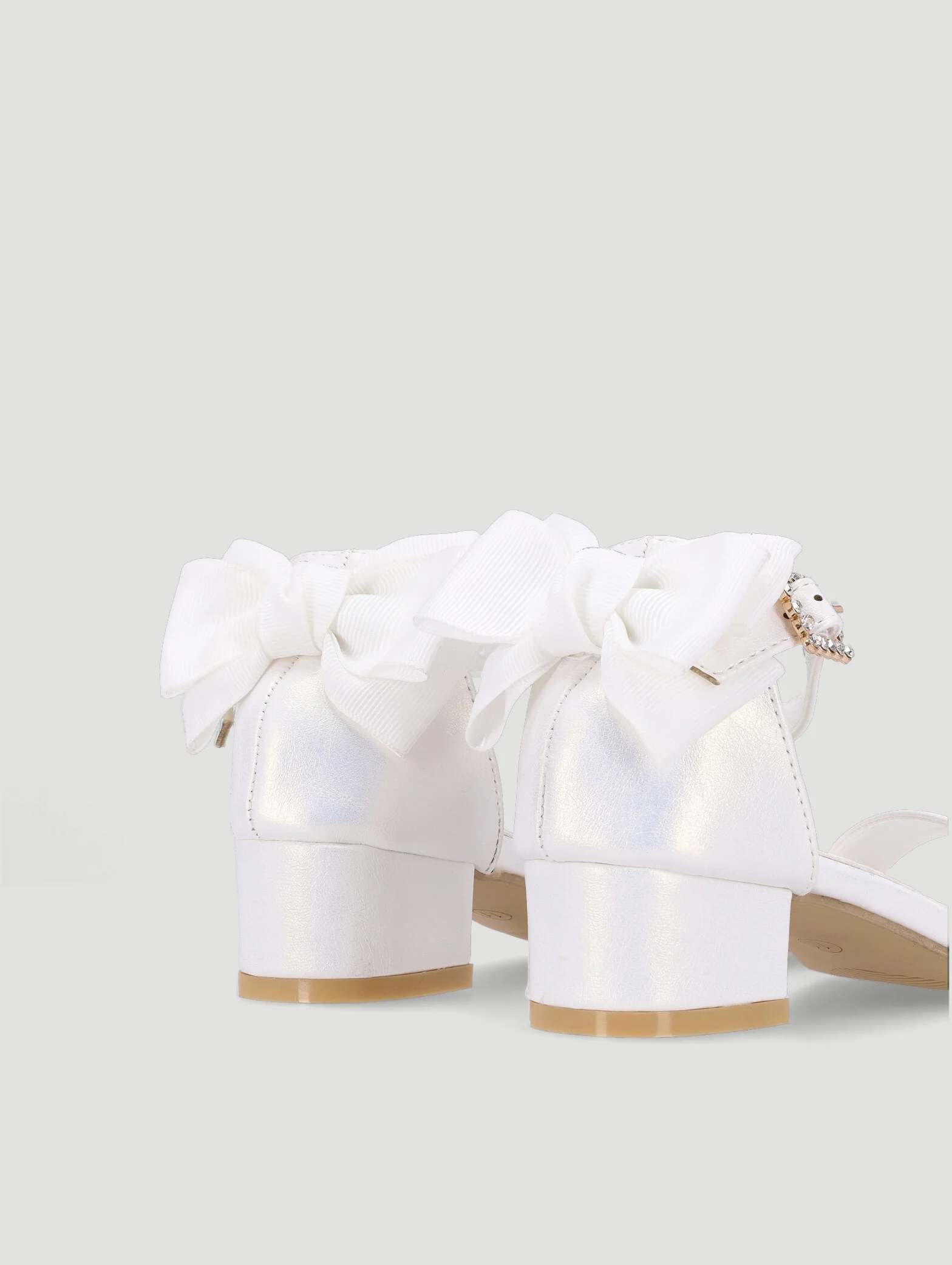 Pre-Girls Occasion Sandal - White - Image 2