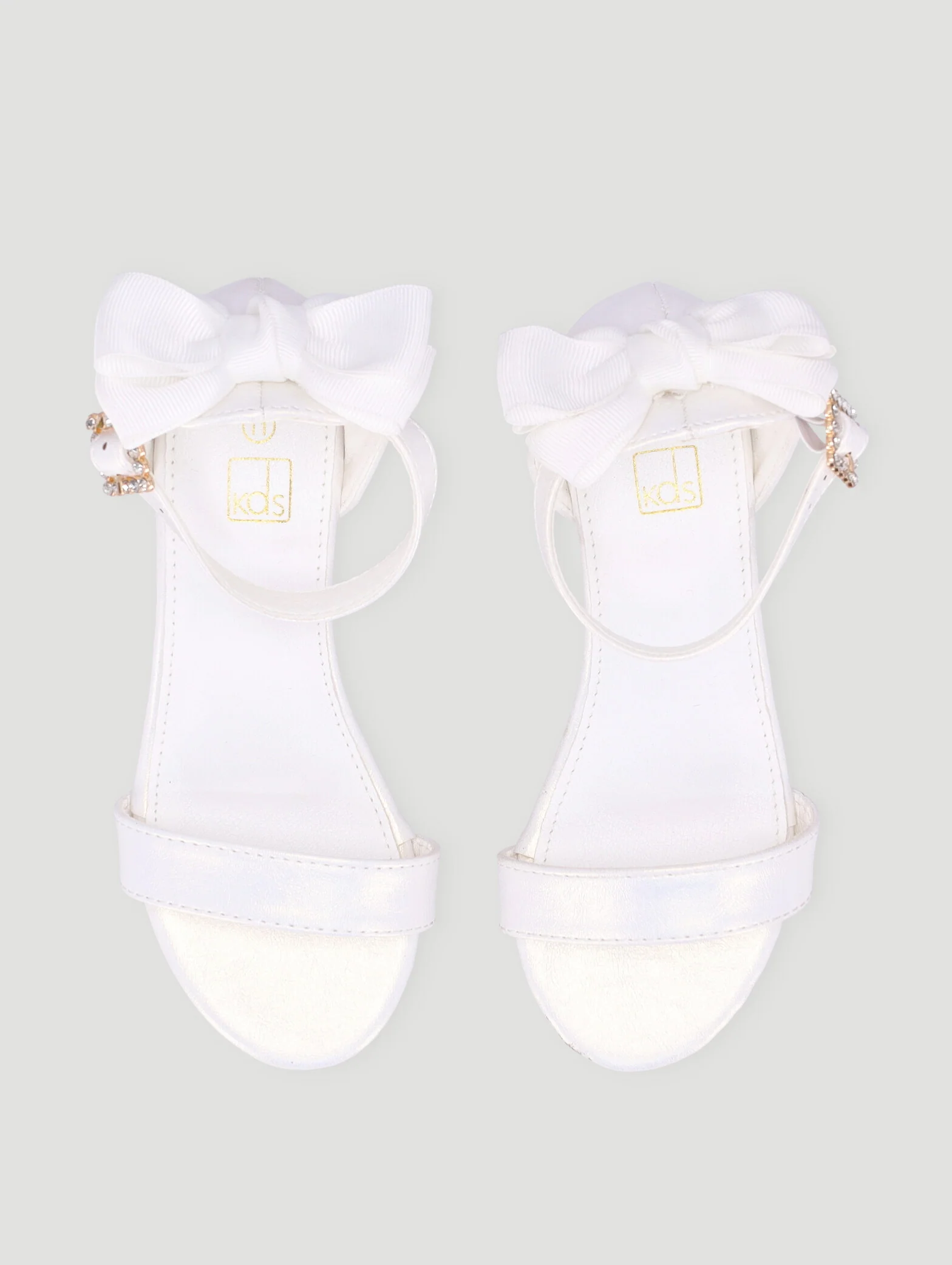 Pre-Girls Occasion Sandal - White - Image 4
