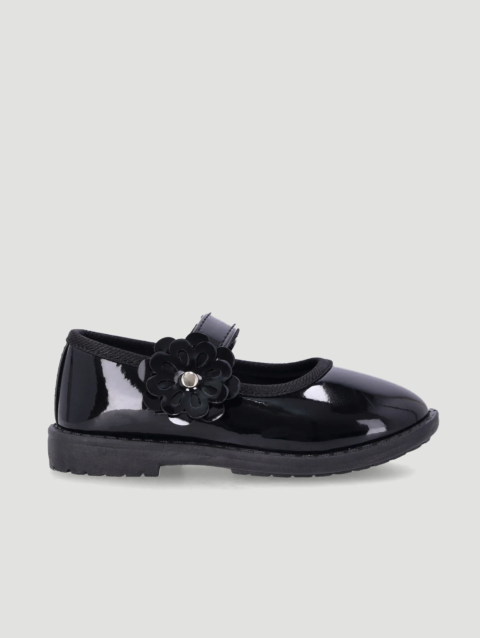 Pre-Girls Patent Comfort Pump - Image 3