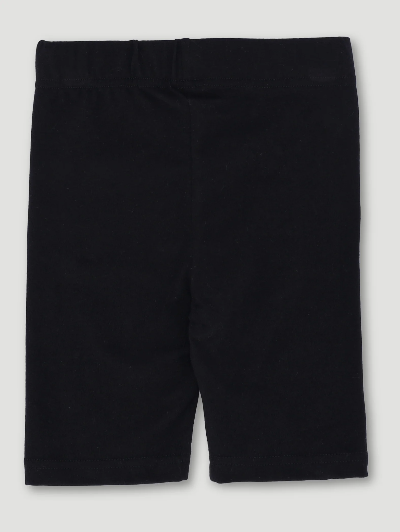 Pre-Girls Plain Cycle Short - Black - Image 2