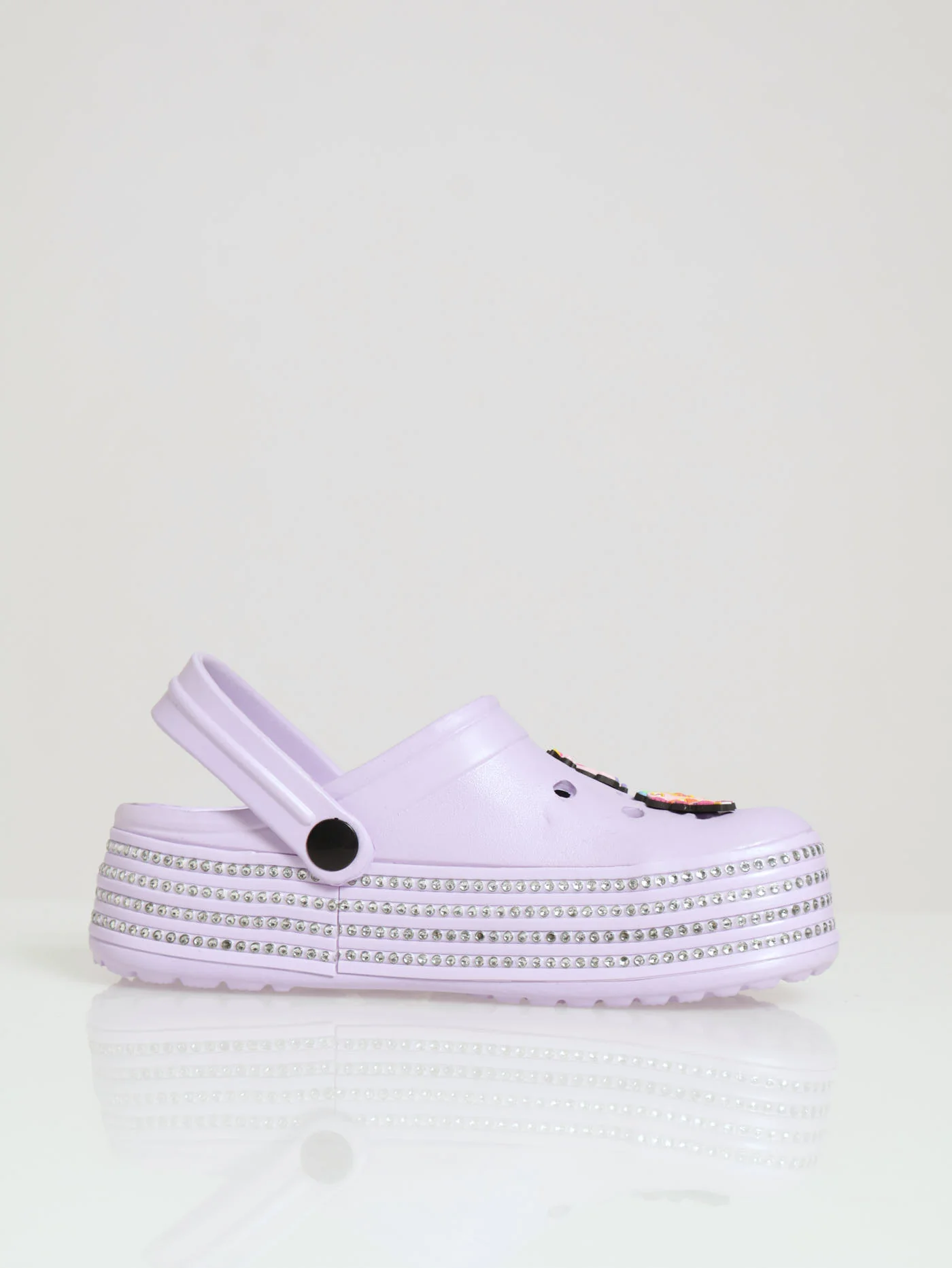 Pre-Girls Platform Clog - Lilac - Image 5