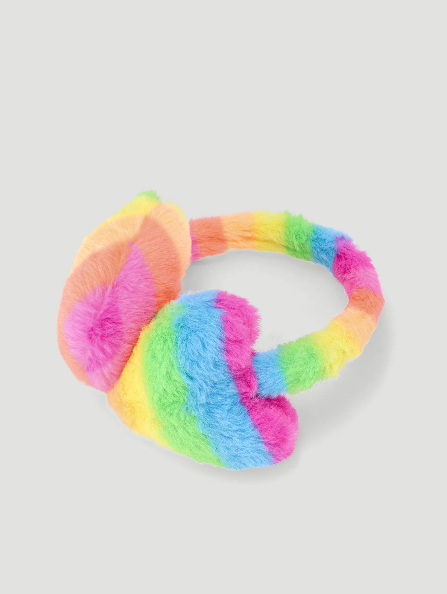 Pre-Girls Plush Multi Colour Earmuffs - Multi - Image 2