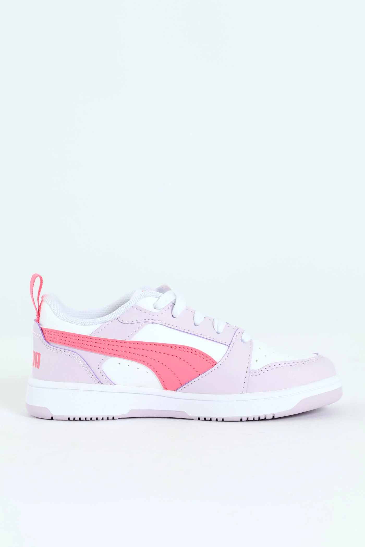 Pre-Girls Puma Rebound V6 Low Sneaker - Lilac - Image 4