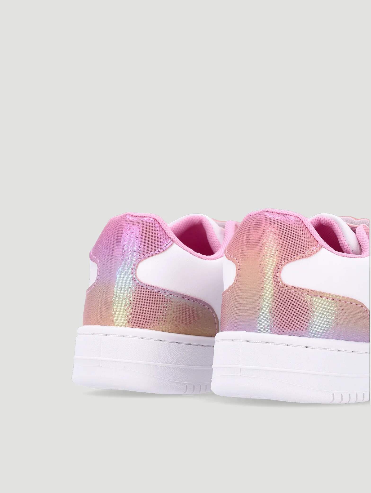 Pre-Girls Rainbow Court Sneaker - Multi - Image 2