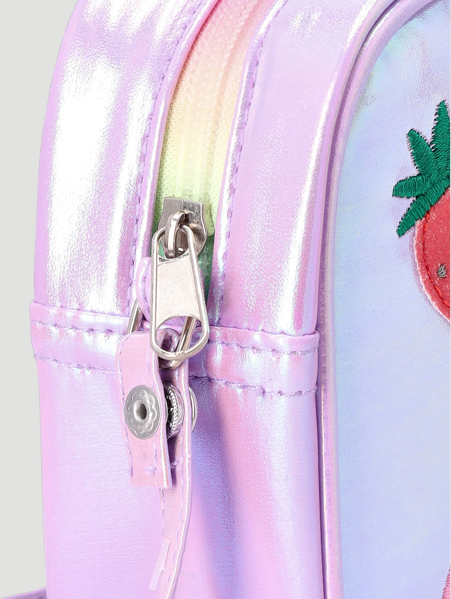 Pre-Girls Rainbow Sling Bag - Lilac - Image 4