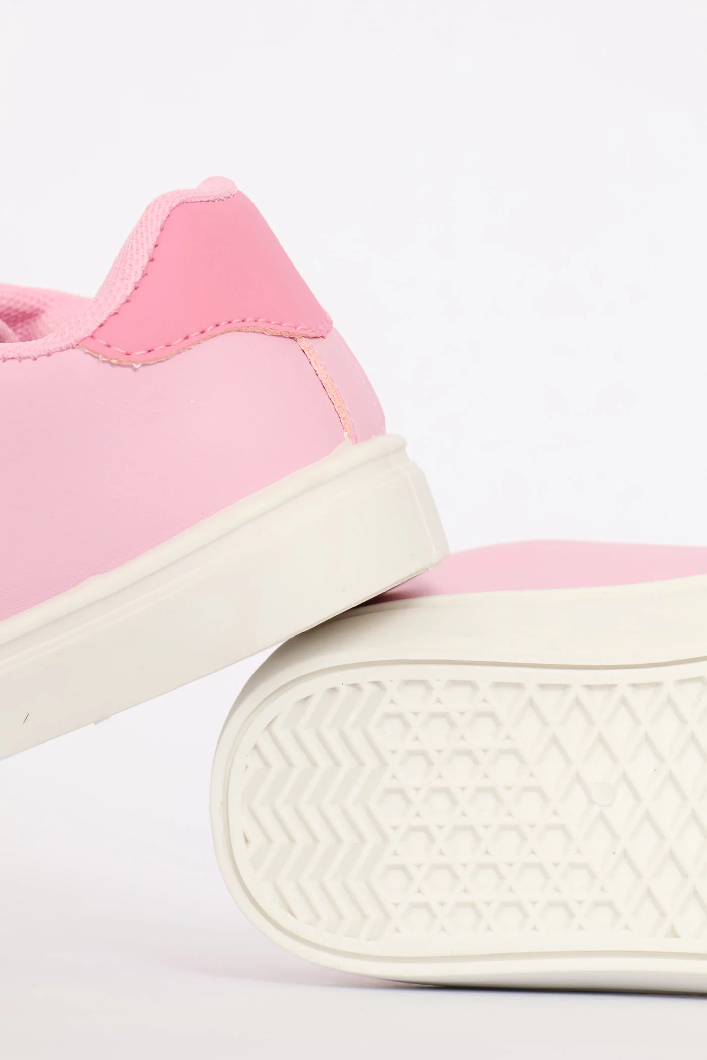 Pre-Girls Rainbow Sneaker - Pink - Image 3