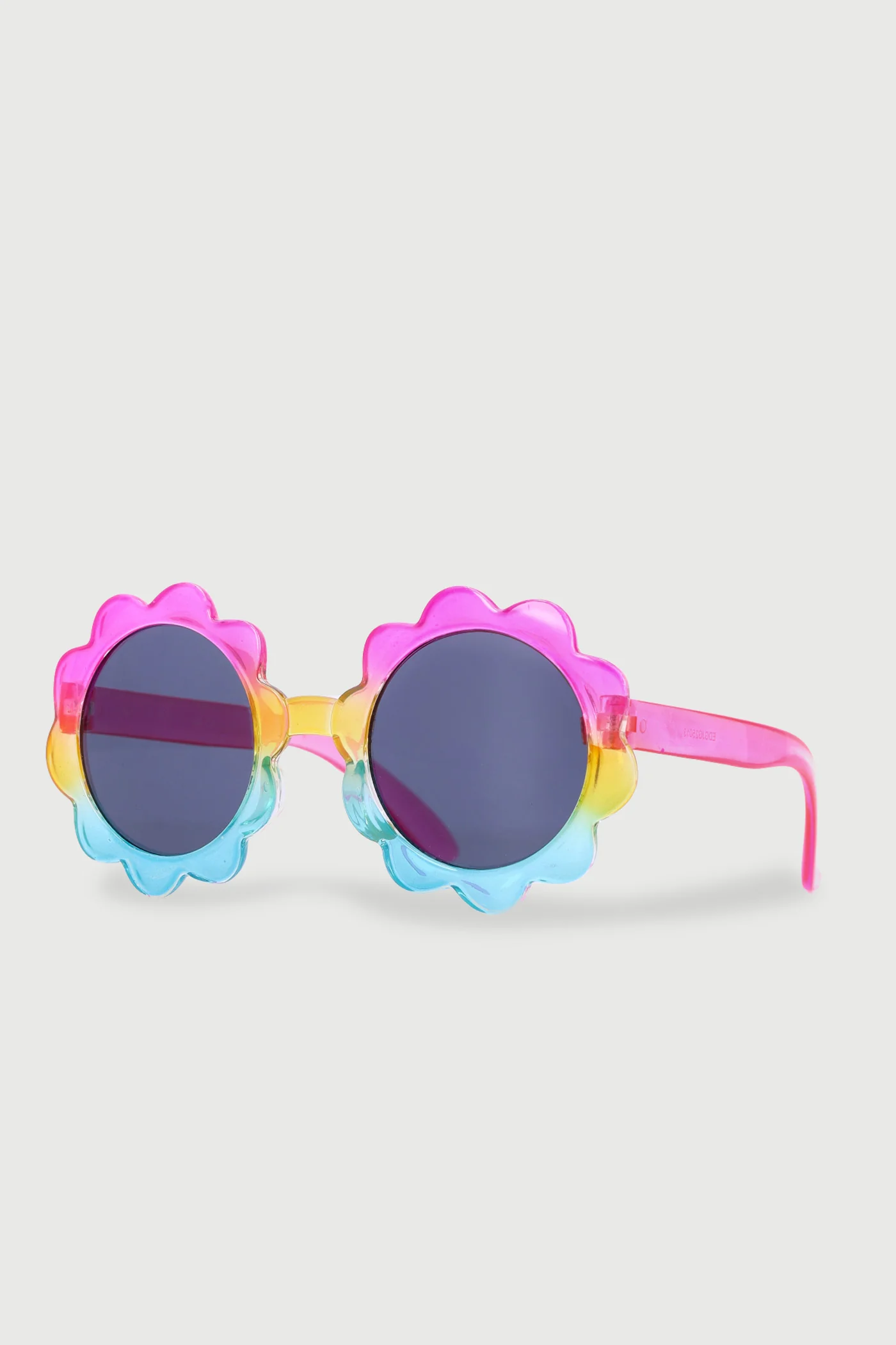 Pre-Girls Round Ombre Rainbow Crystal Sunnies - Multi - Image 2