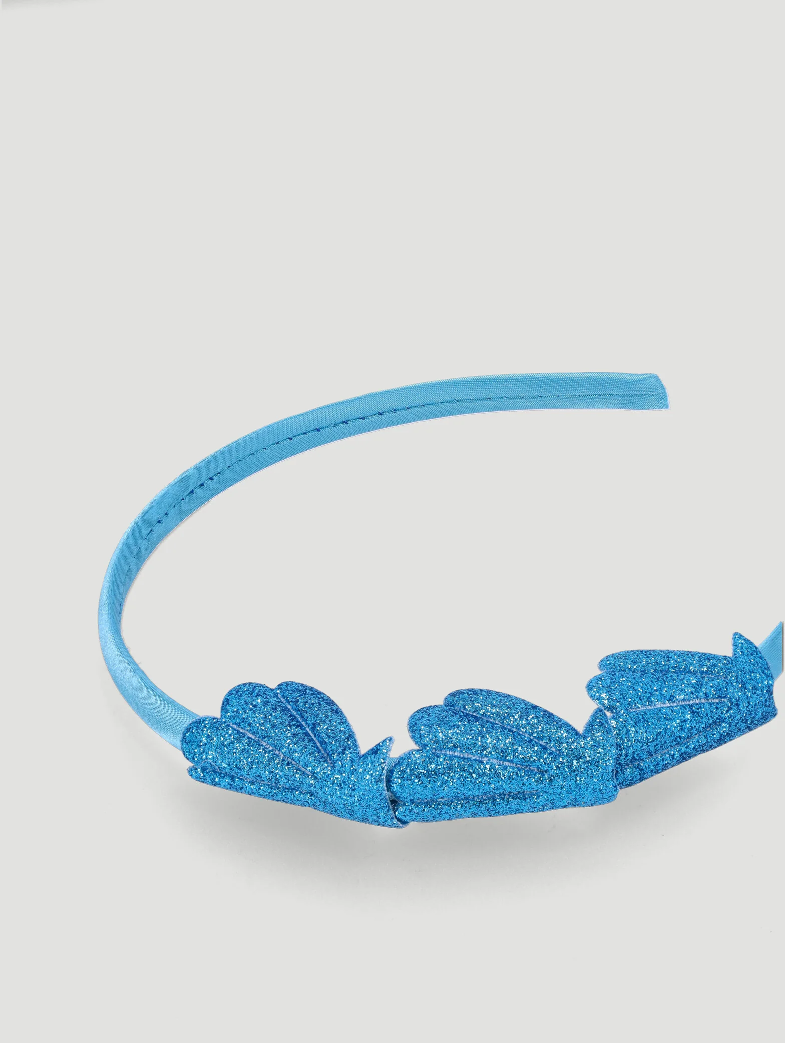 Pre-Girls Shell Aliceband And Clips Set - Teal - Image 4