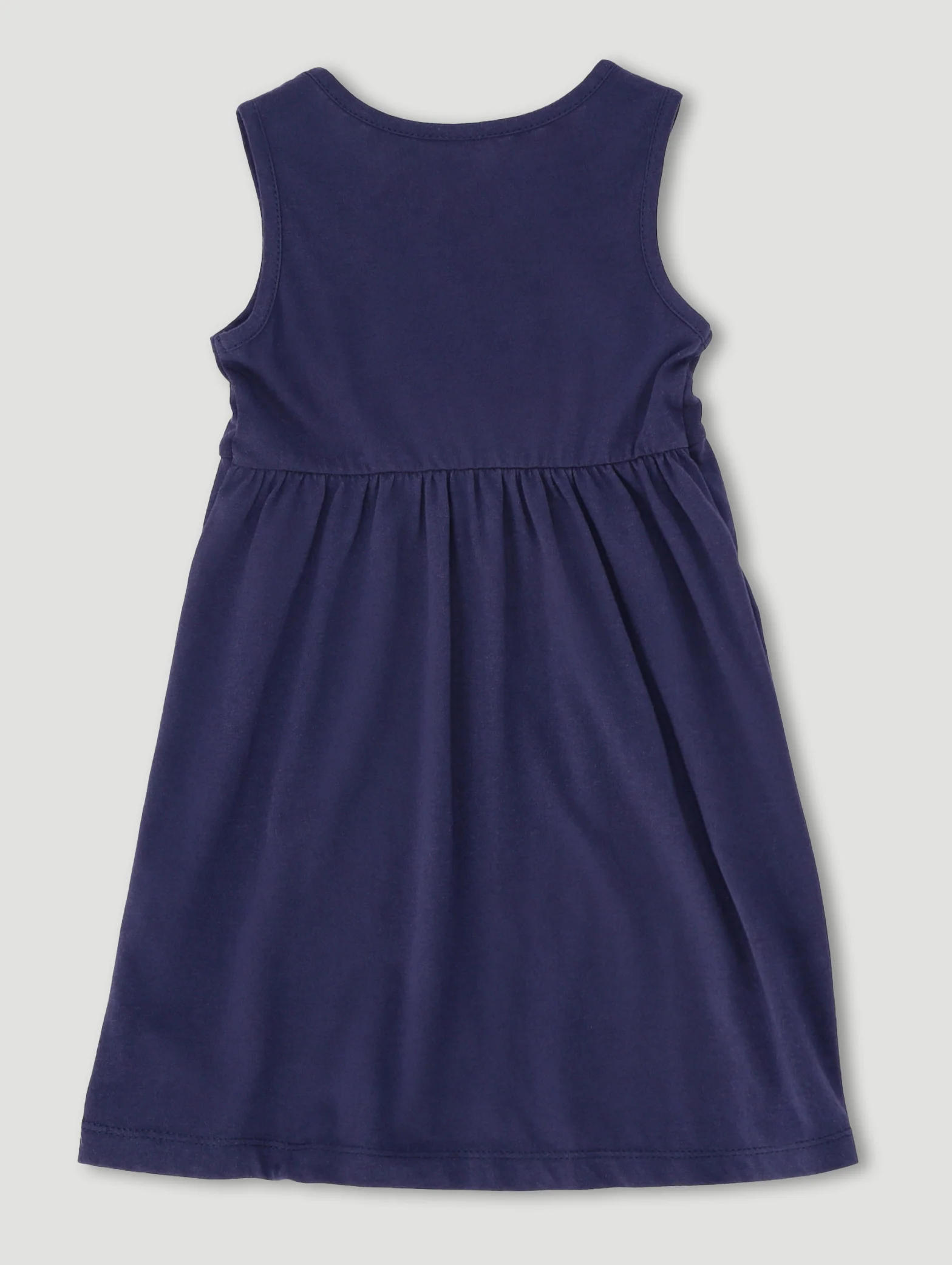 Pre-Girls Sleeveless Dress - Navy - Image 2