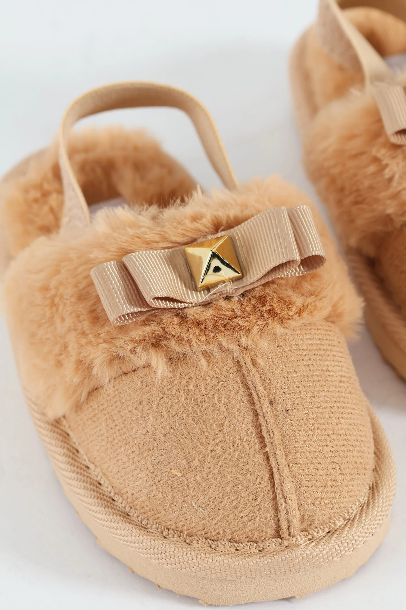 Pre-Girls Slingback Slipper - Stone - Image 2