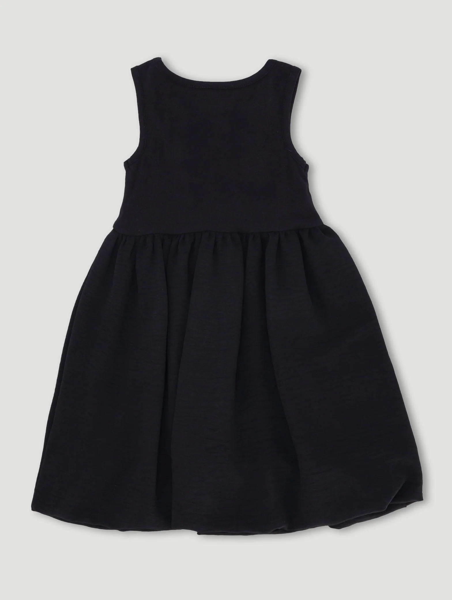 Pre-Girls Squish Bubble Dress - Black - Image 2