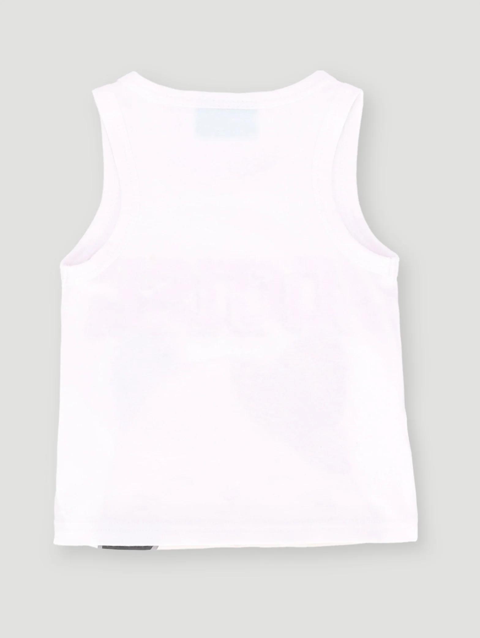 Pre- Girls Squish Tennis Vest - White - Image 2