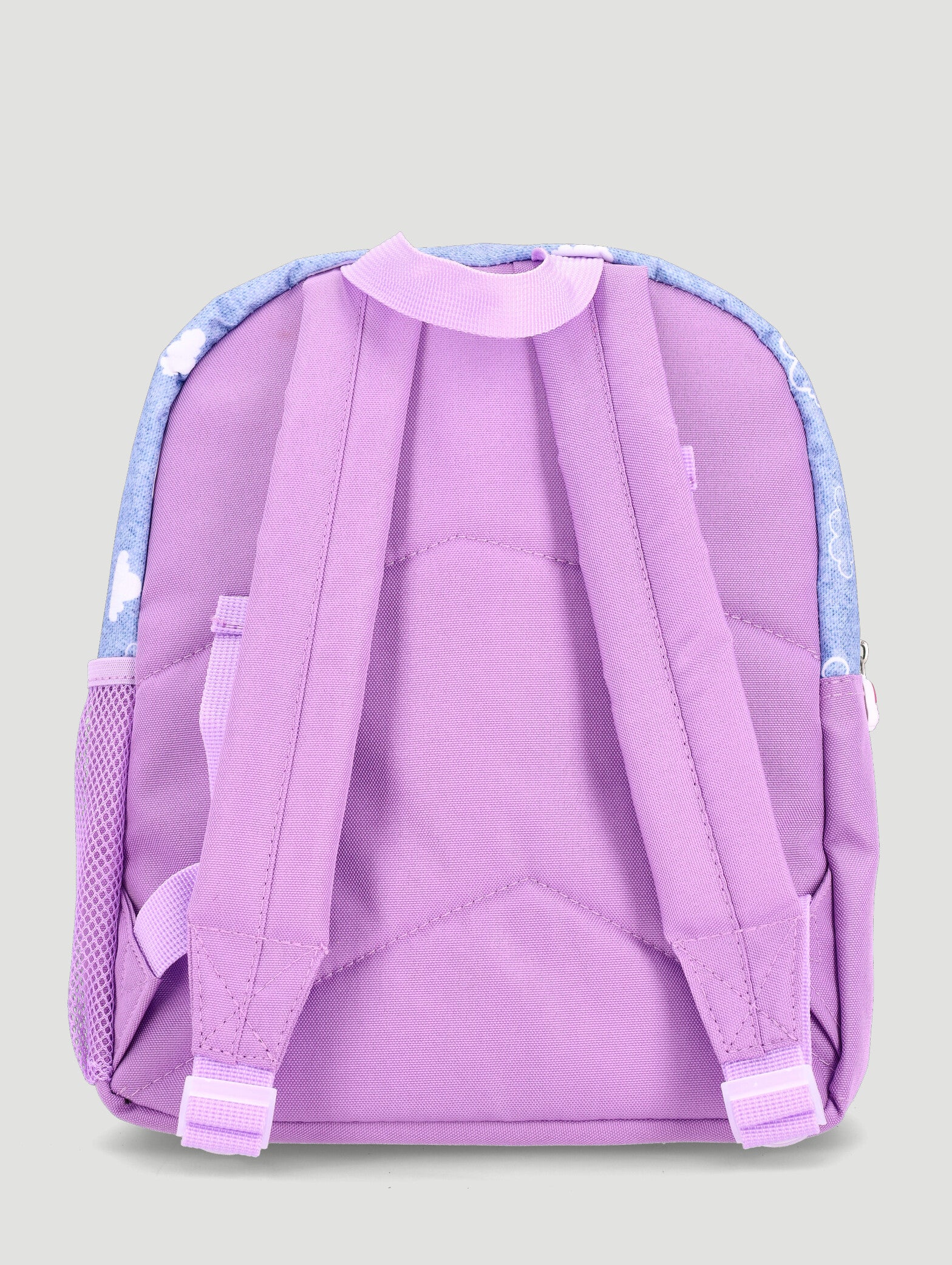 Pre-Girls Stars & Clouds Applique Backpack - Denim - Image 3