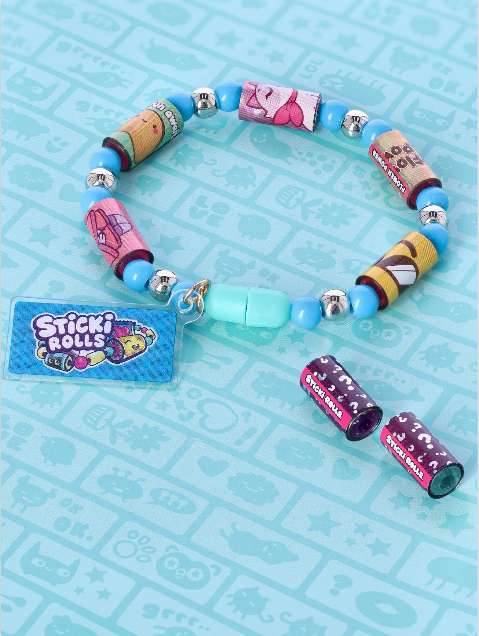 Pre-Girls Sticki Rolls Sticki Band Single Pack 16Pc Cdu S1 - Multi - Image 2