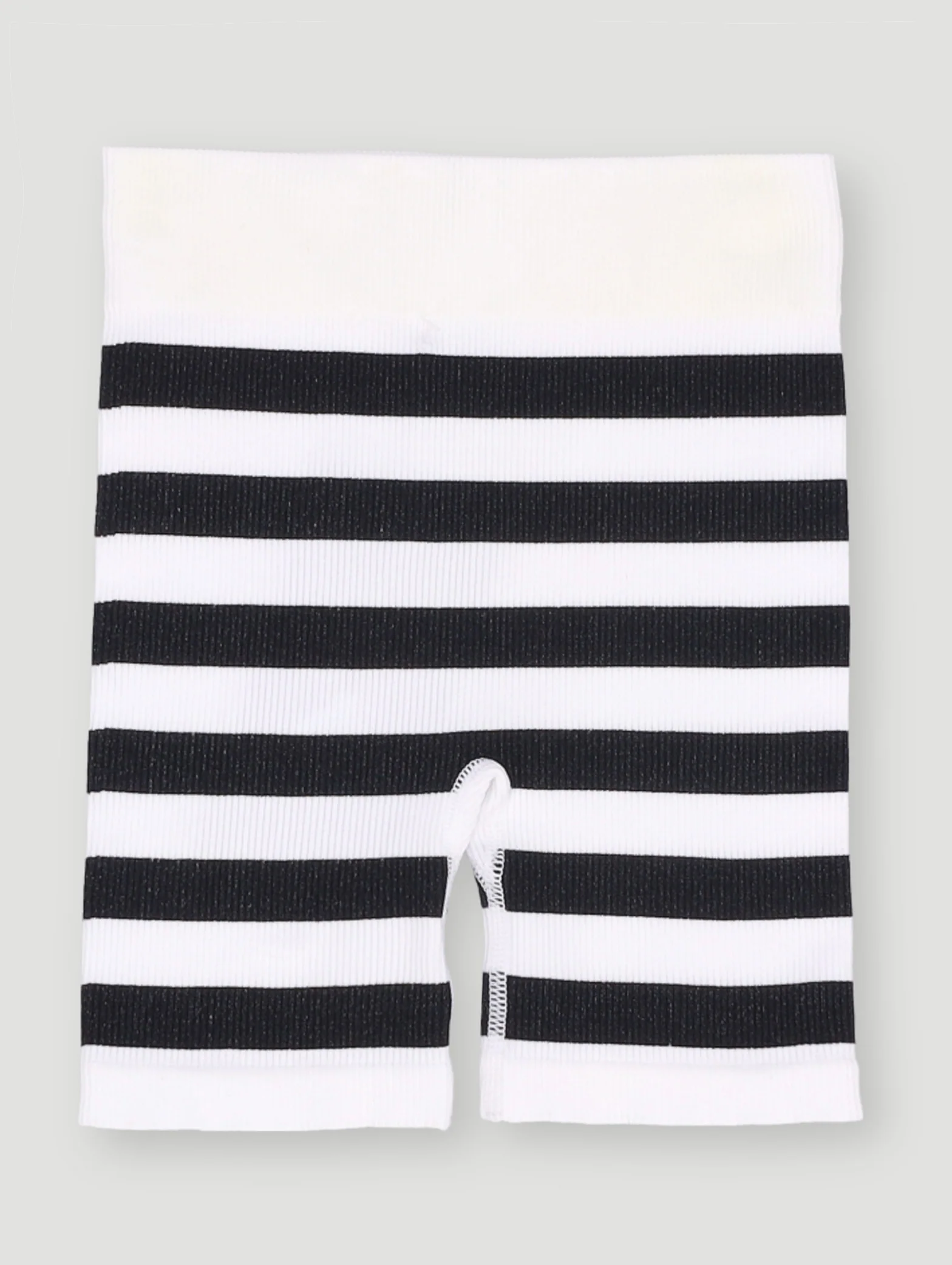 Pre-Girls Stripe Cycle Short - Navy/White - Image 2