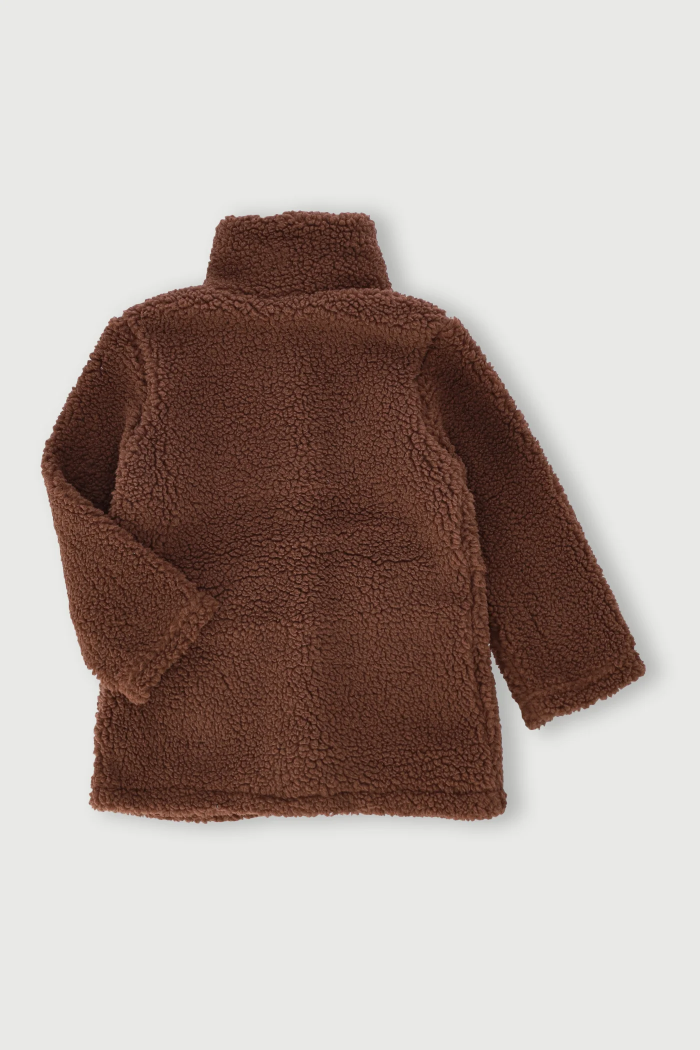 Pre-Girls Teddy Coat - Brown - Image 2