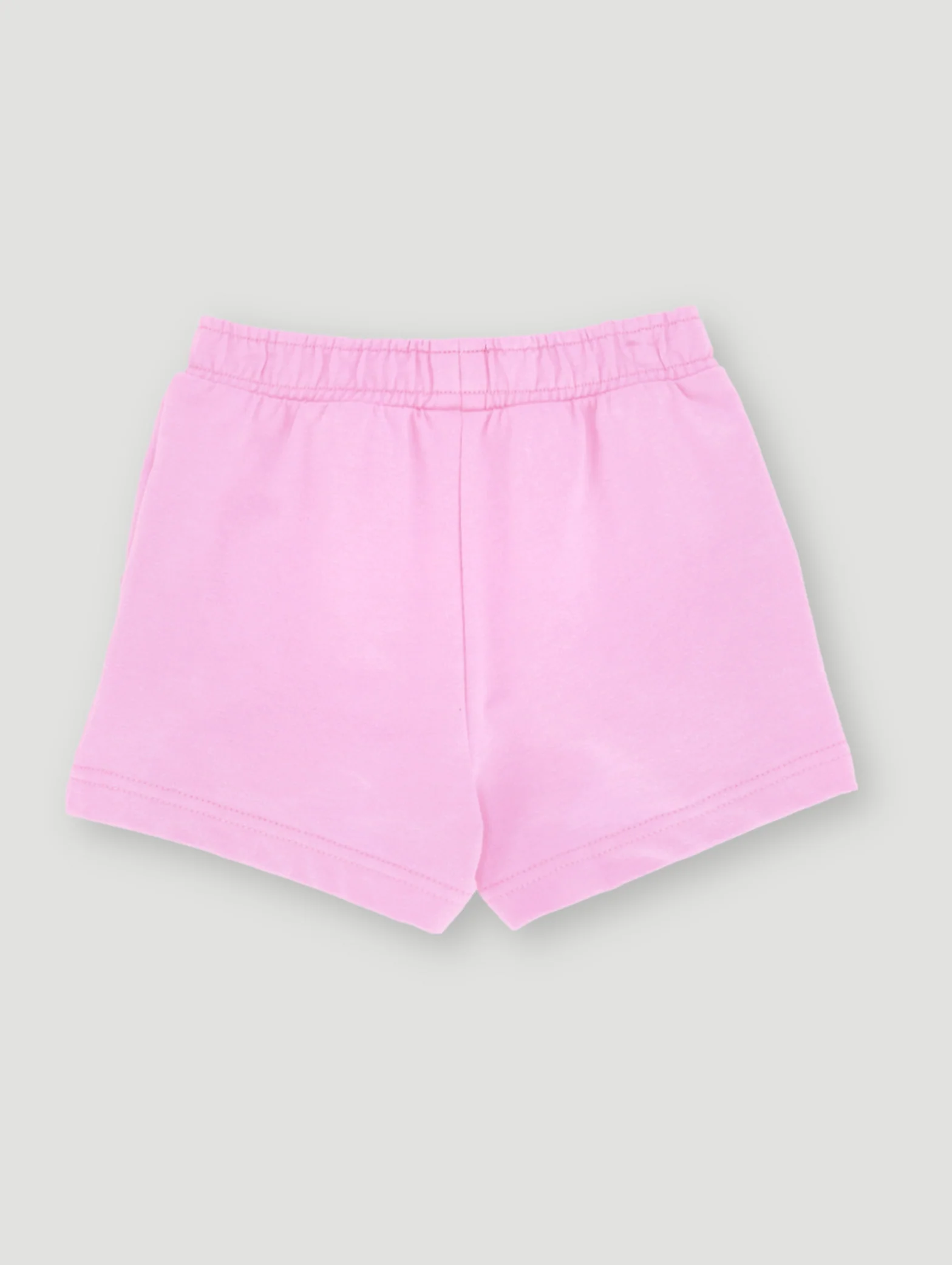 Pre-Girls Ubrushed Fleece Shorts - Pink - Image 2