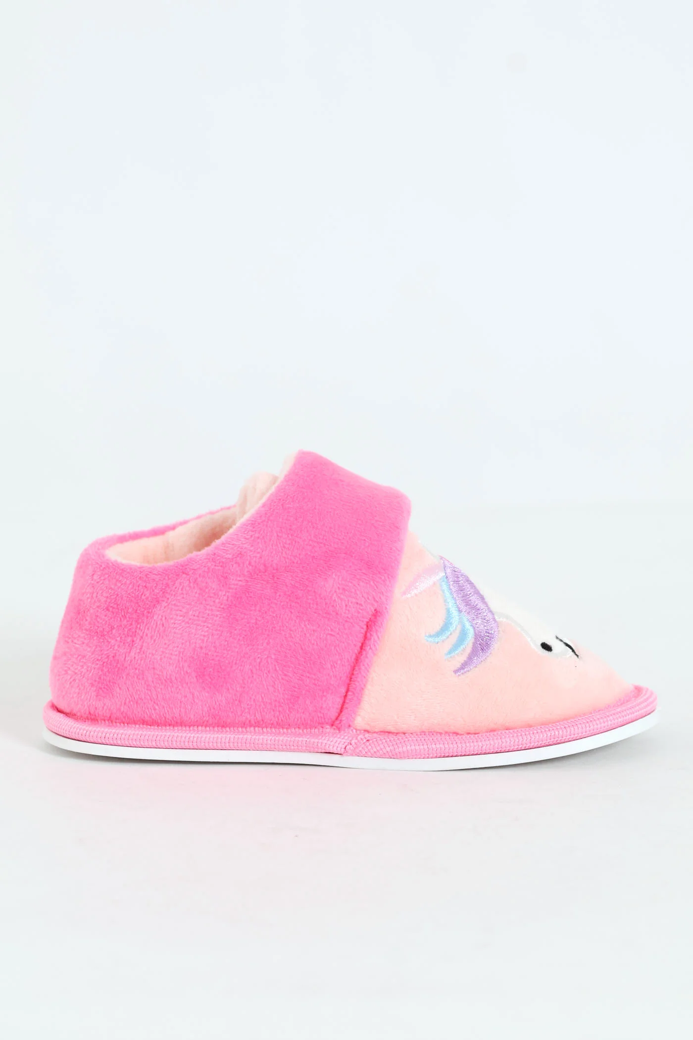 Pre-Girls Unicorn Slipper - Pink - Image 2