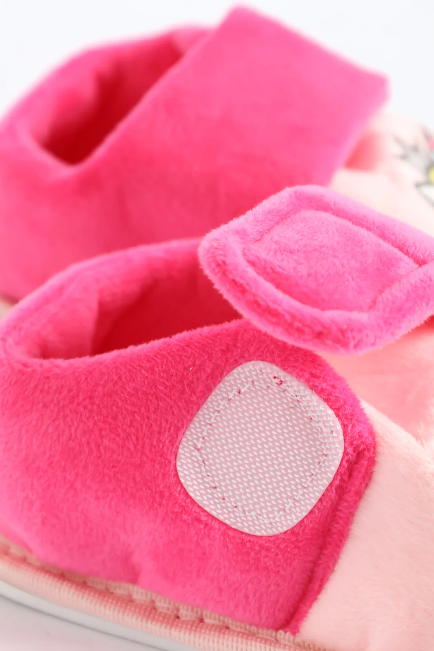 Pre-Girls Unicorn Velcro Slipper - Pink - Image 2