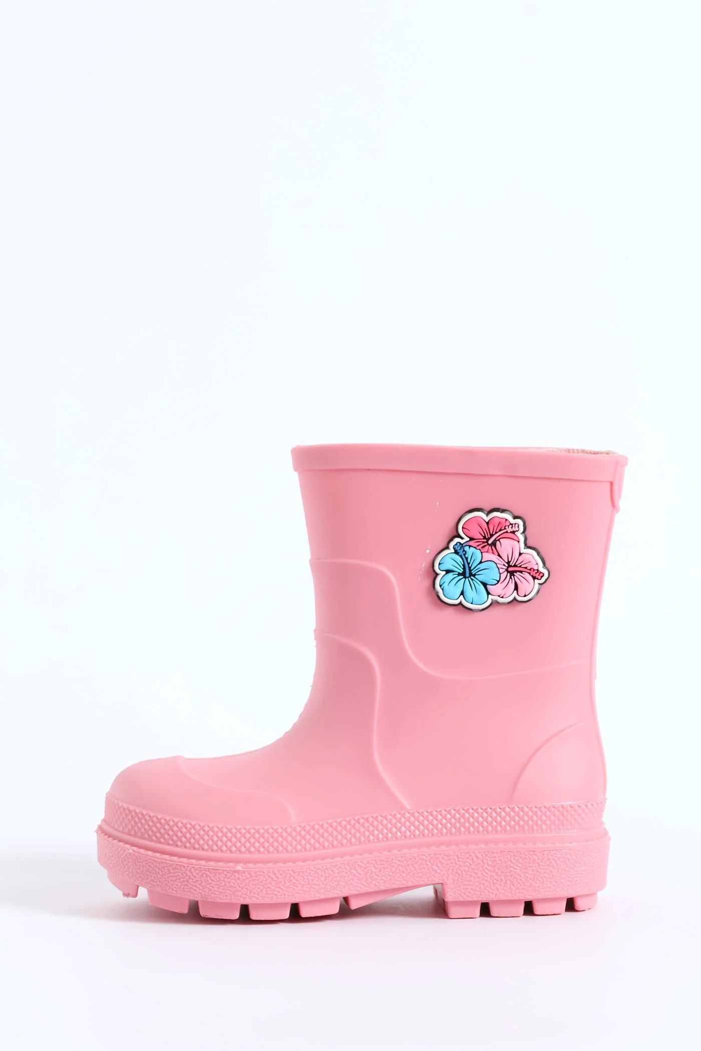 Pre-Girls Wellington Boots With Trim - Pink - Image 6