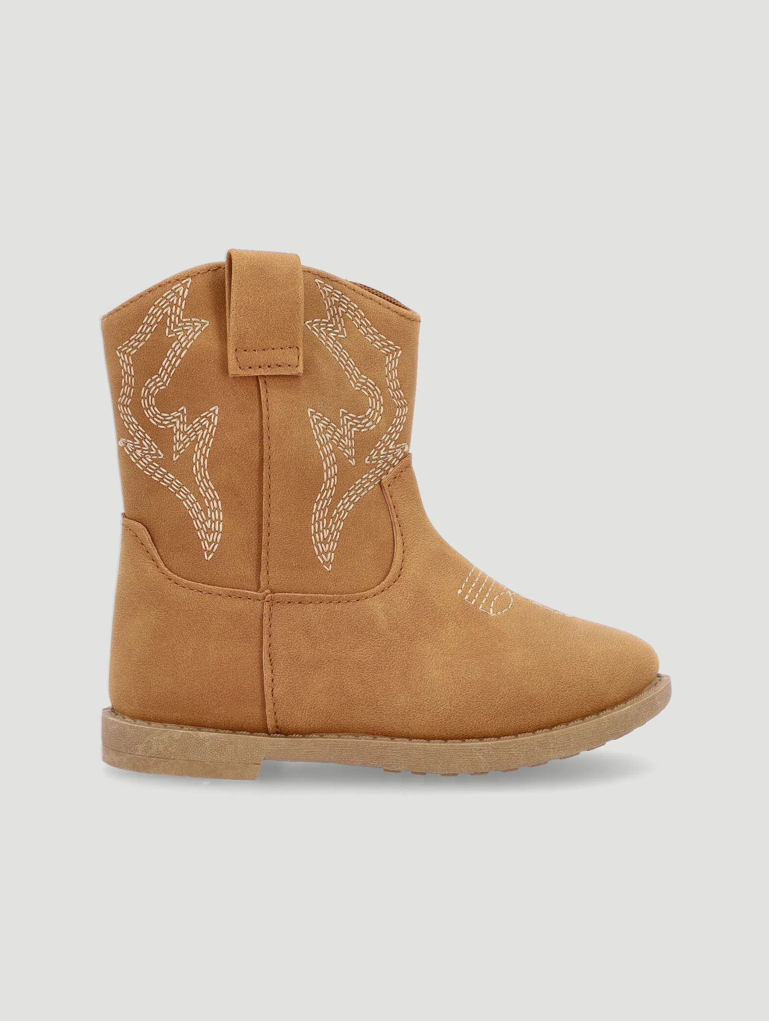 Pre-Girls Western Boot - Tan - Image 4