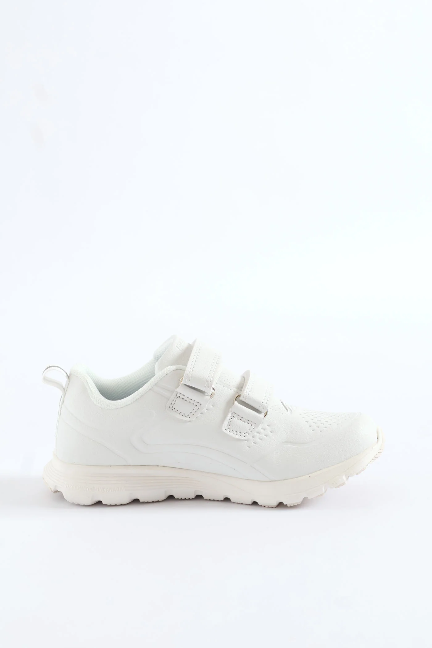 Pre-Kids Back To School Velcro Trainer - White - Image 3