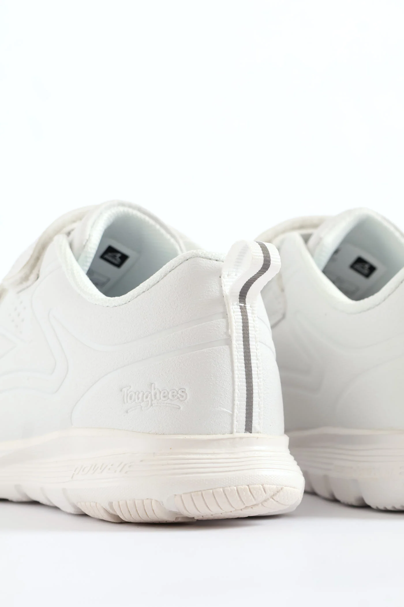 Pre-Kids Back To School Velcro Trainer - White - Image 4