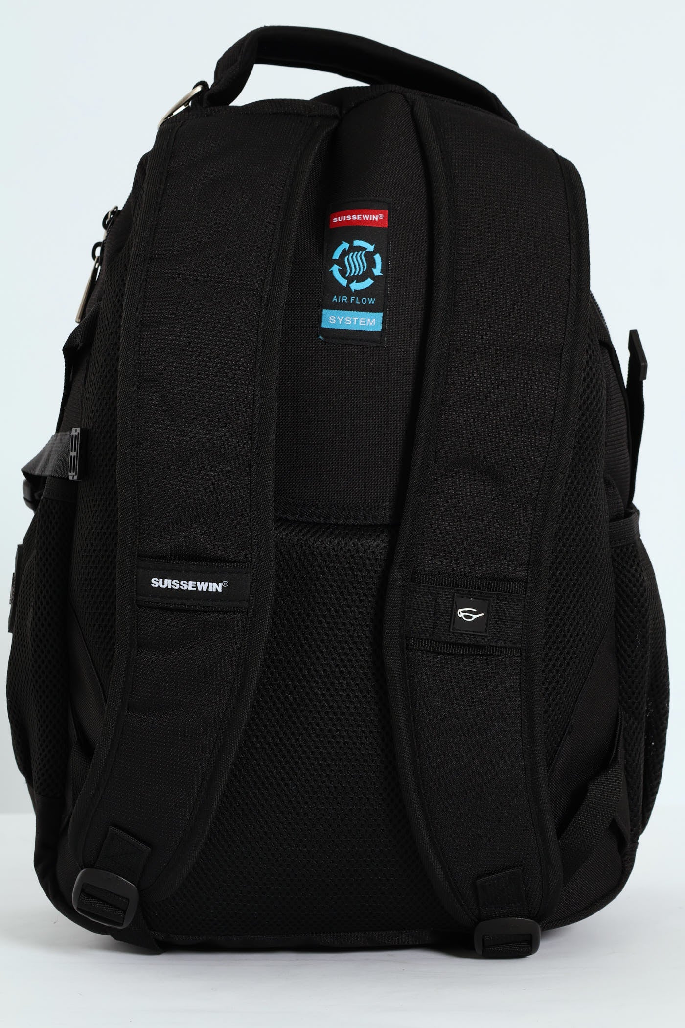Press Stud Backpack - Black - Image 2