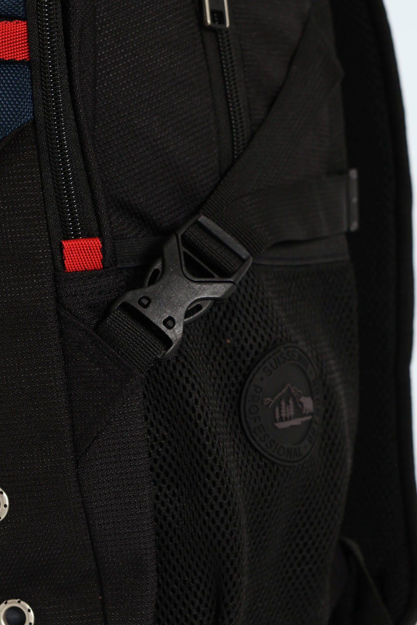 Press Stud Backpack - Black - Image 5